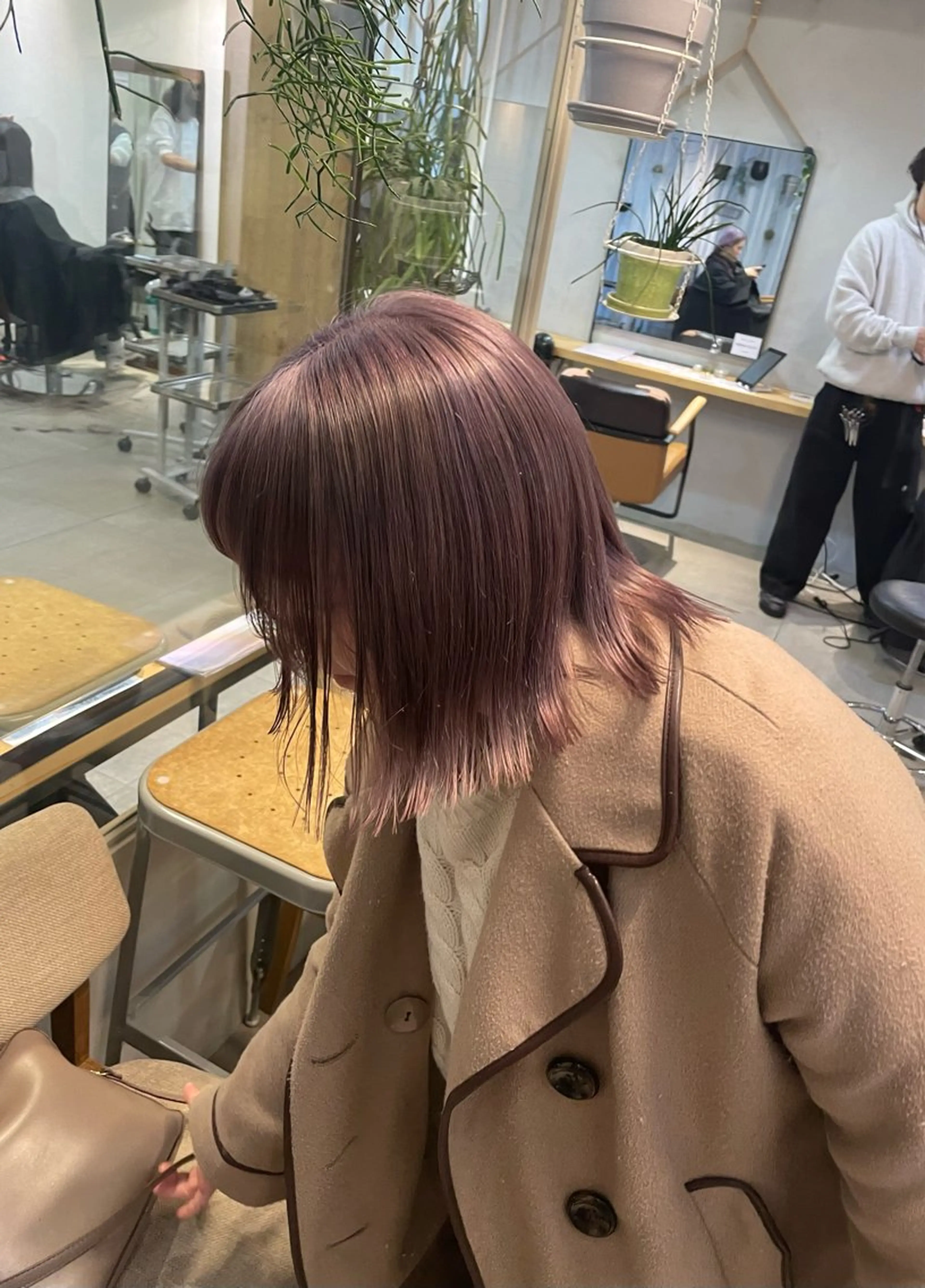 【ミニモ限定】ブリーチで透明感カラー✨(ケアブリーチ+ケアカラー)の写真