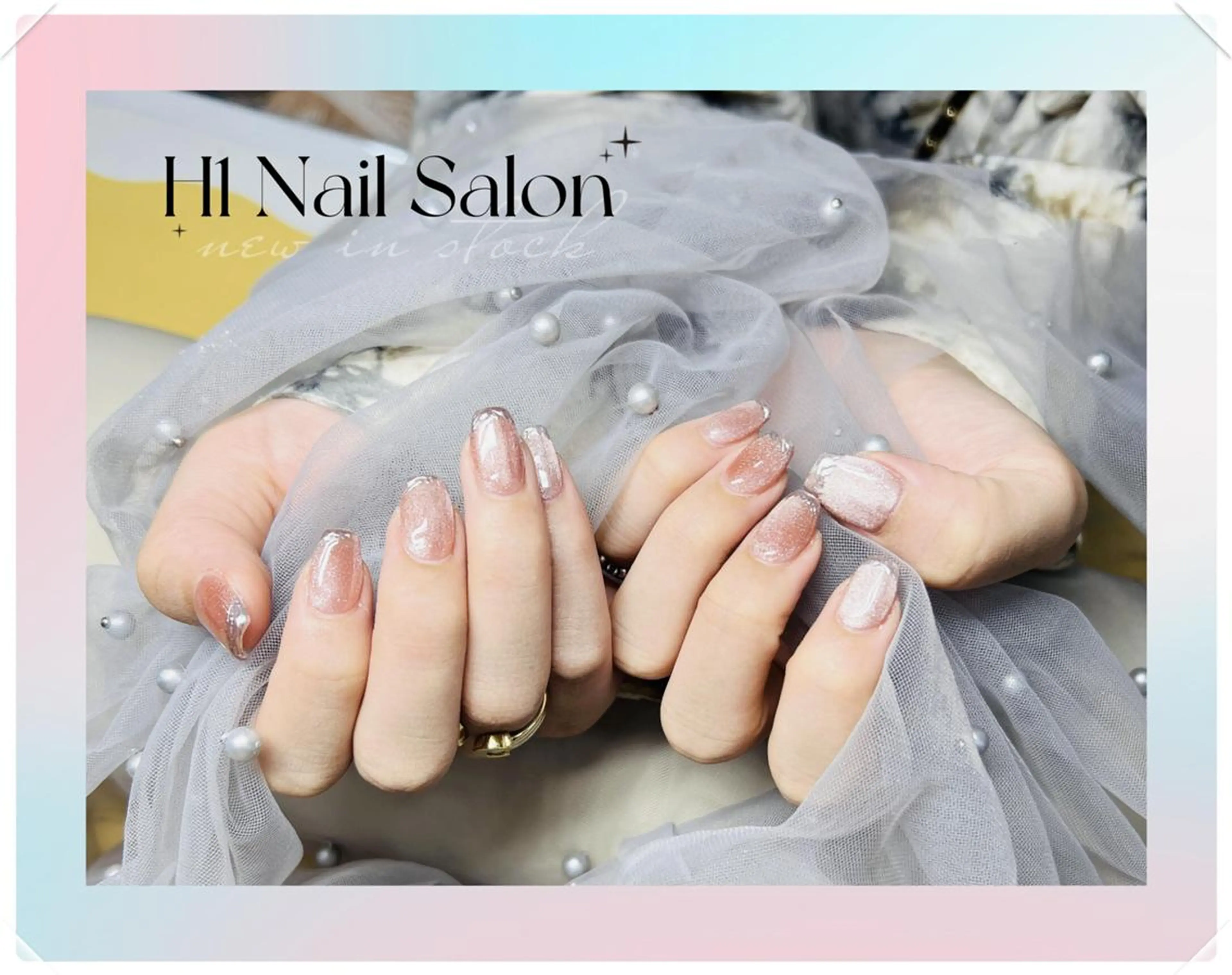 ミディアム ハンドネイル H1 ネイル サロンのネイルデザイン