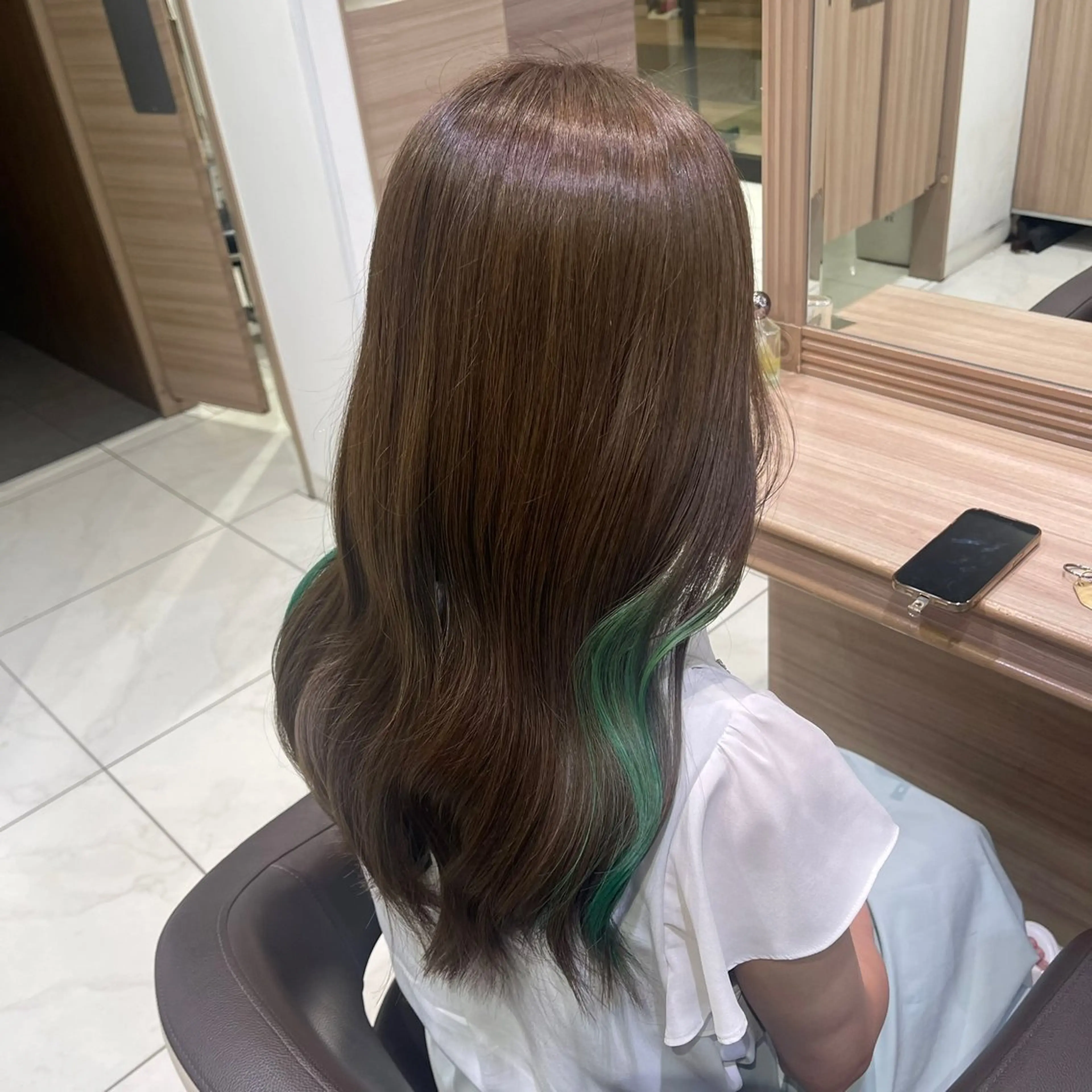 ロング カラー ヘアカラー トリートメント ヘアセット 艶カラー みゆう🎀のヘアスタイル