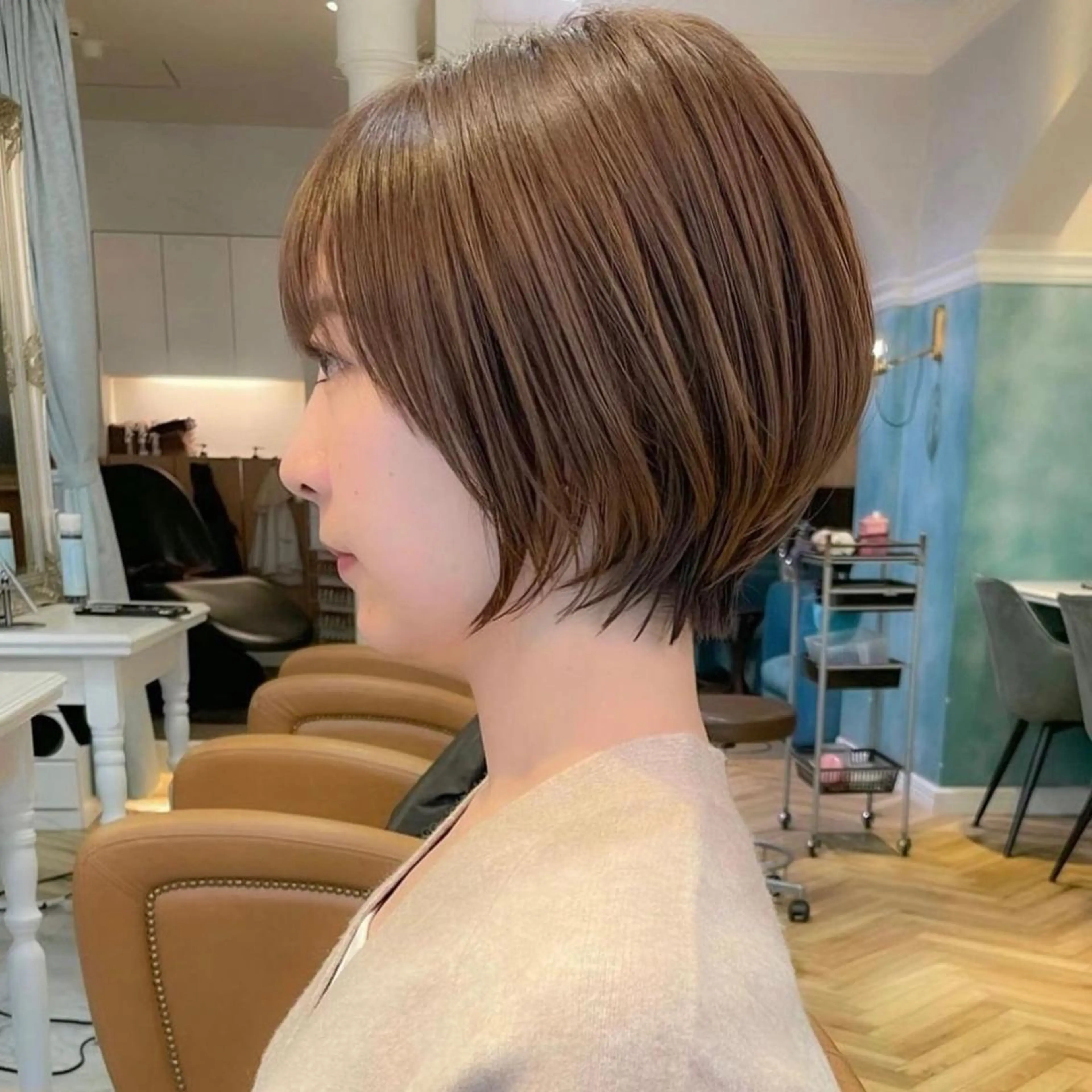 ショート カラー カット ヘアカラー トリートメント ❤️ショートの達人 ❤️成田一輝のヘアスタイル