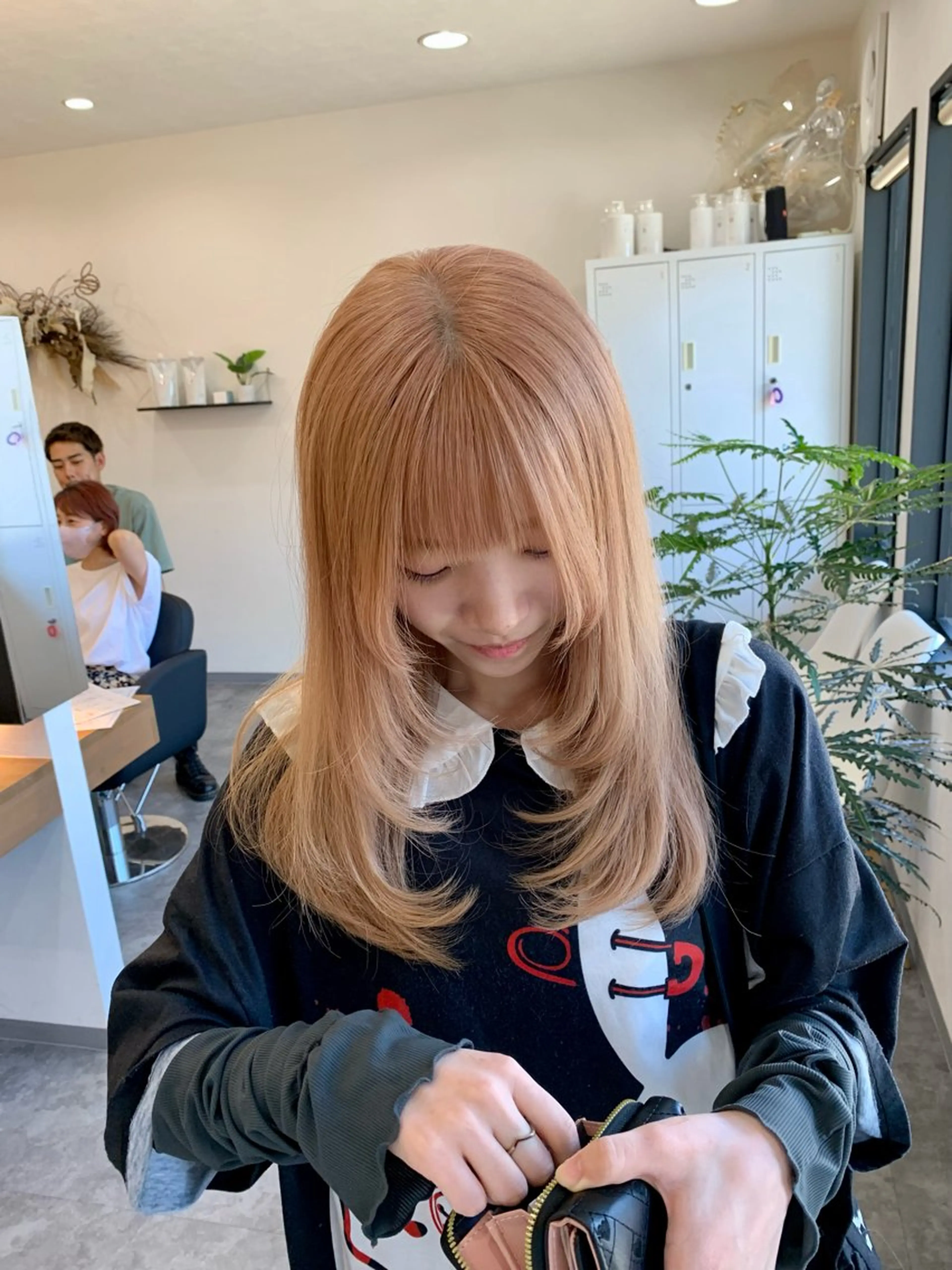 【セットメニュー人気No.1】SNSで話題の【髪質改善カラー】+カット+トリートメント13200円→今だけ6600円❣️の写真