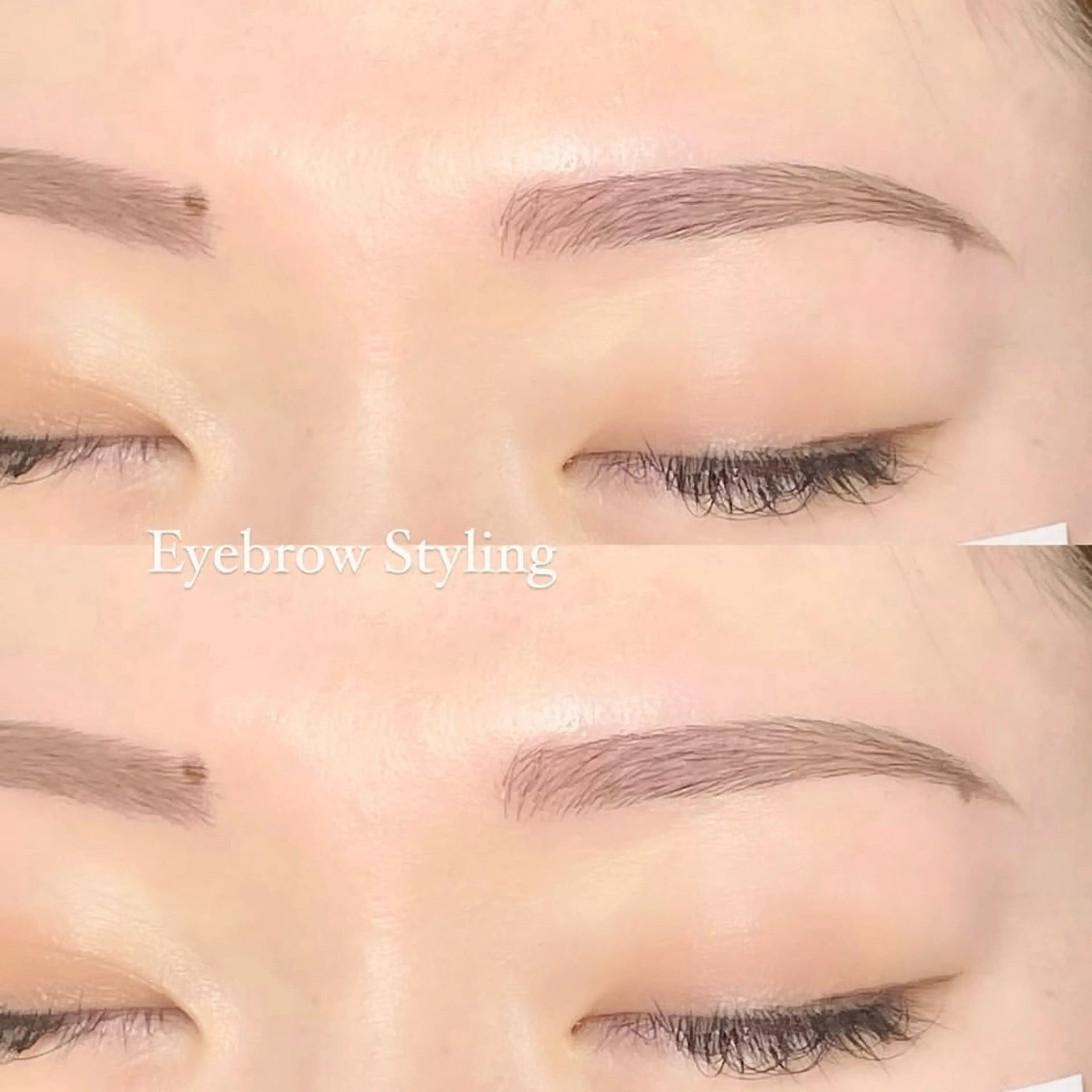 【minimo限定価格🪩⟢】上まつげパーマ➕waxアイブロウセットメニュー🎼.•*¨の写真