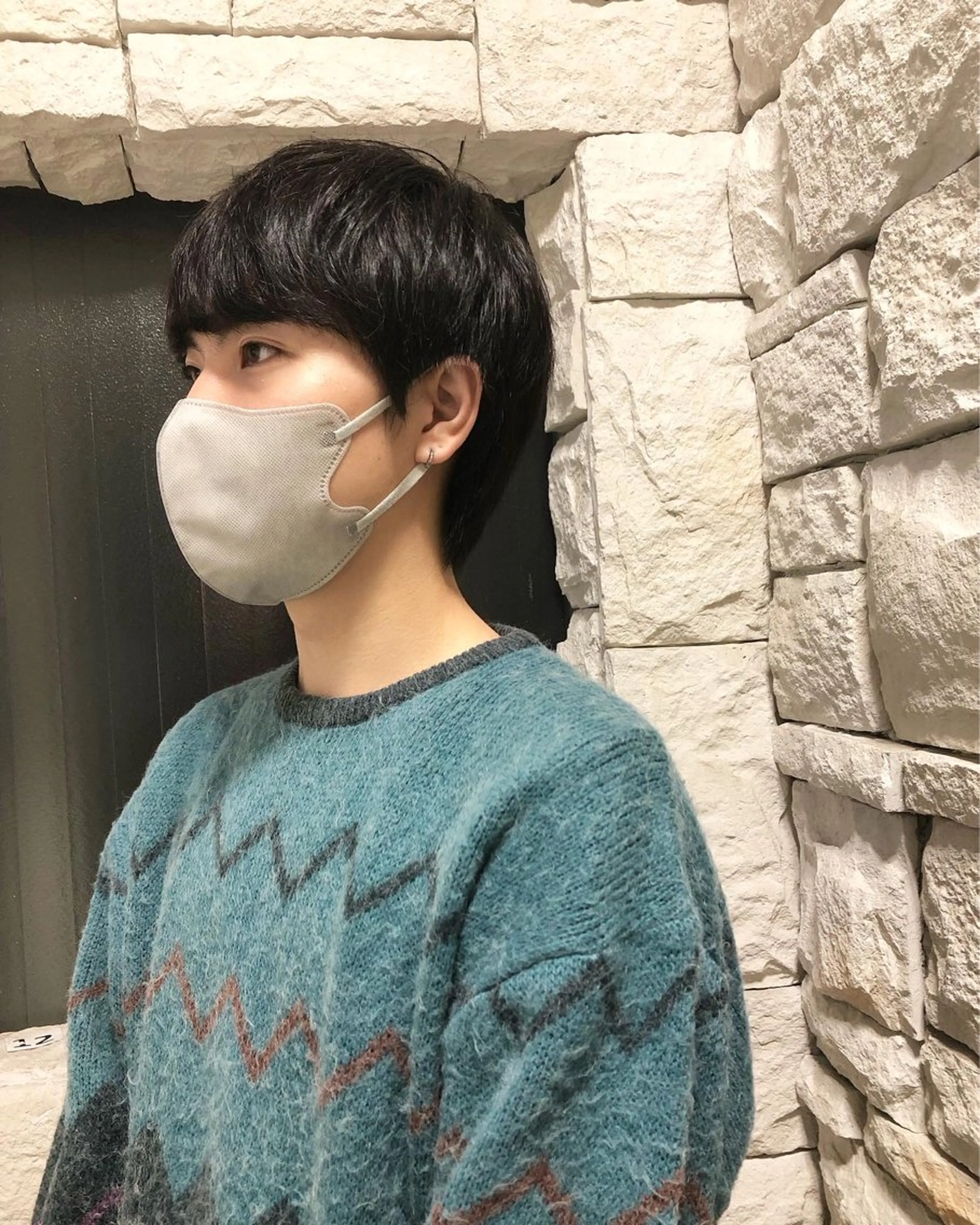 ヘアアレンジ メンズ マッシュ 刈り上げ カット トリートメント ヘアセット ainico+所属・メンズ特化✂️栗原 侑也のヘアスタイル