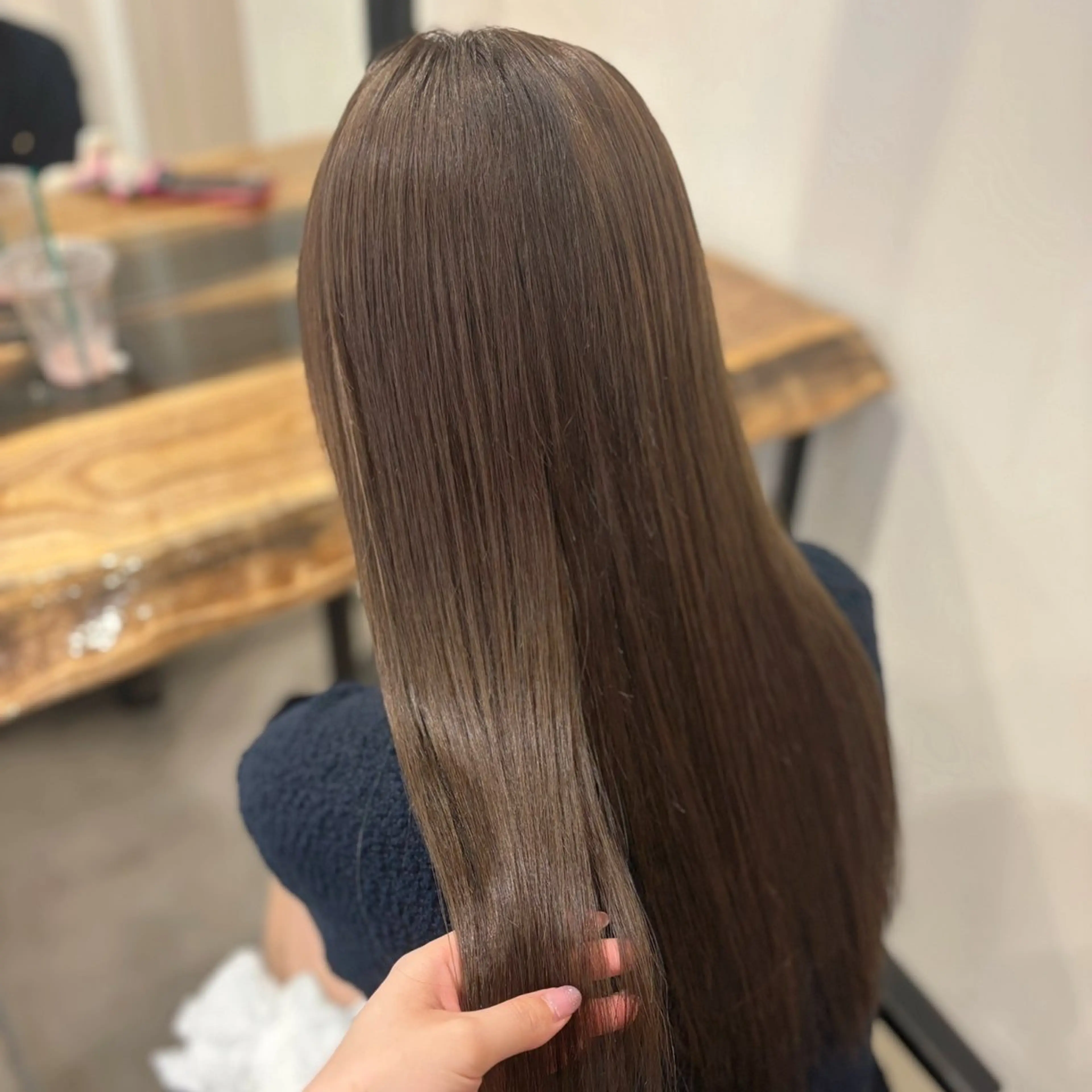 ロング カラー ベージュカラー ten.所属・mihiro 🎀のヘアスタイル