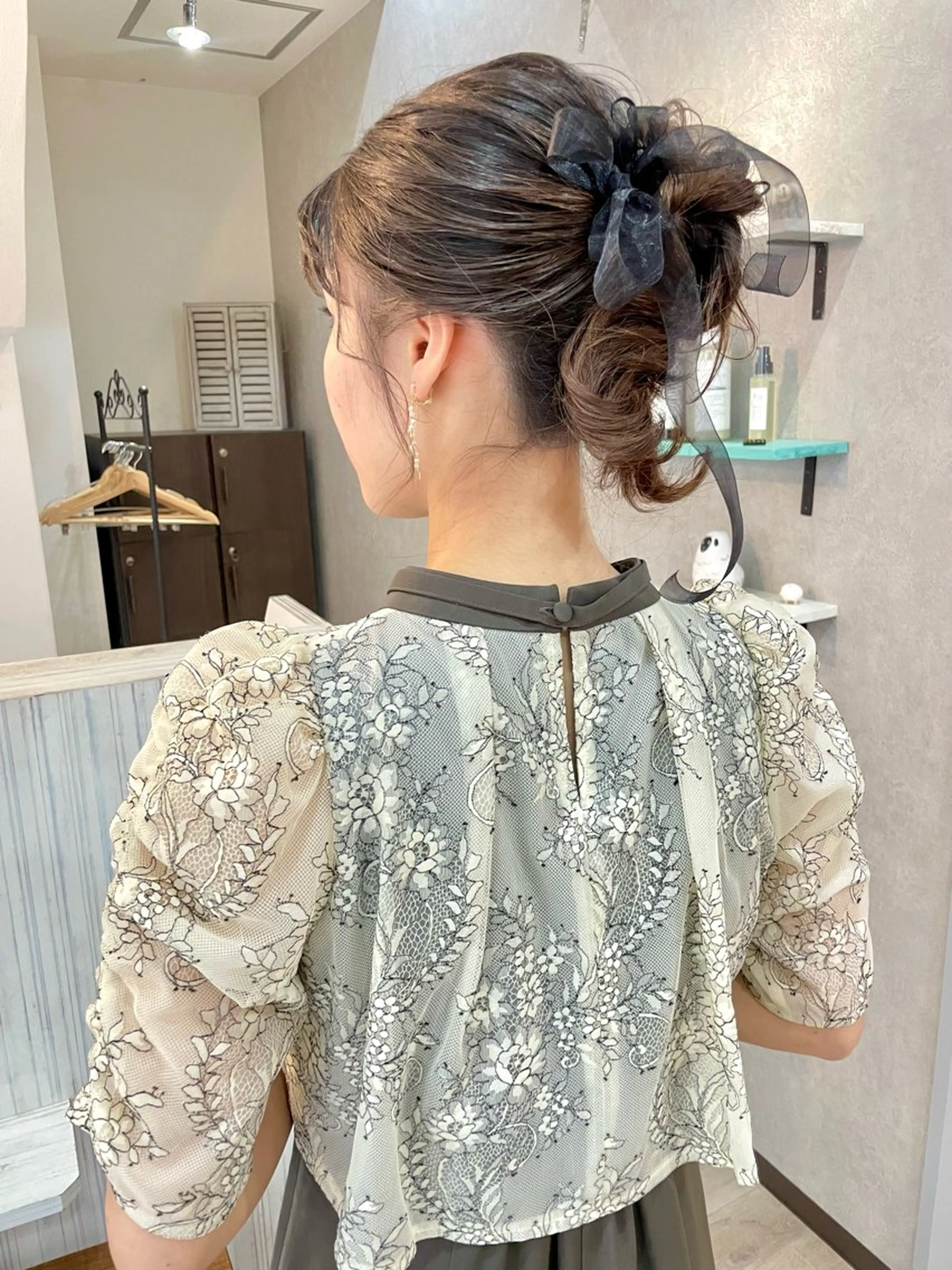 ヘアアレンジ ヘアセット シェアサロン糸所属・おおはし ひかりのヘアスタイル