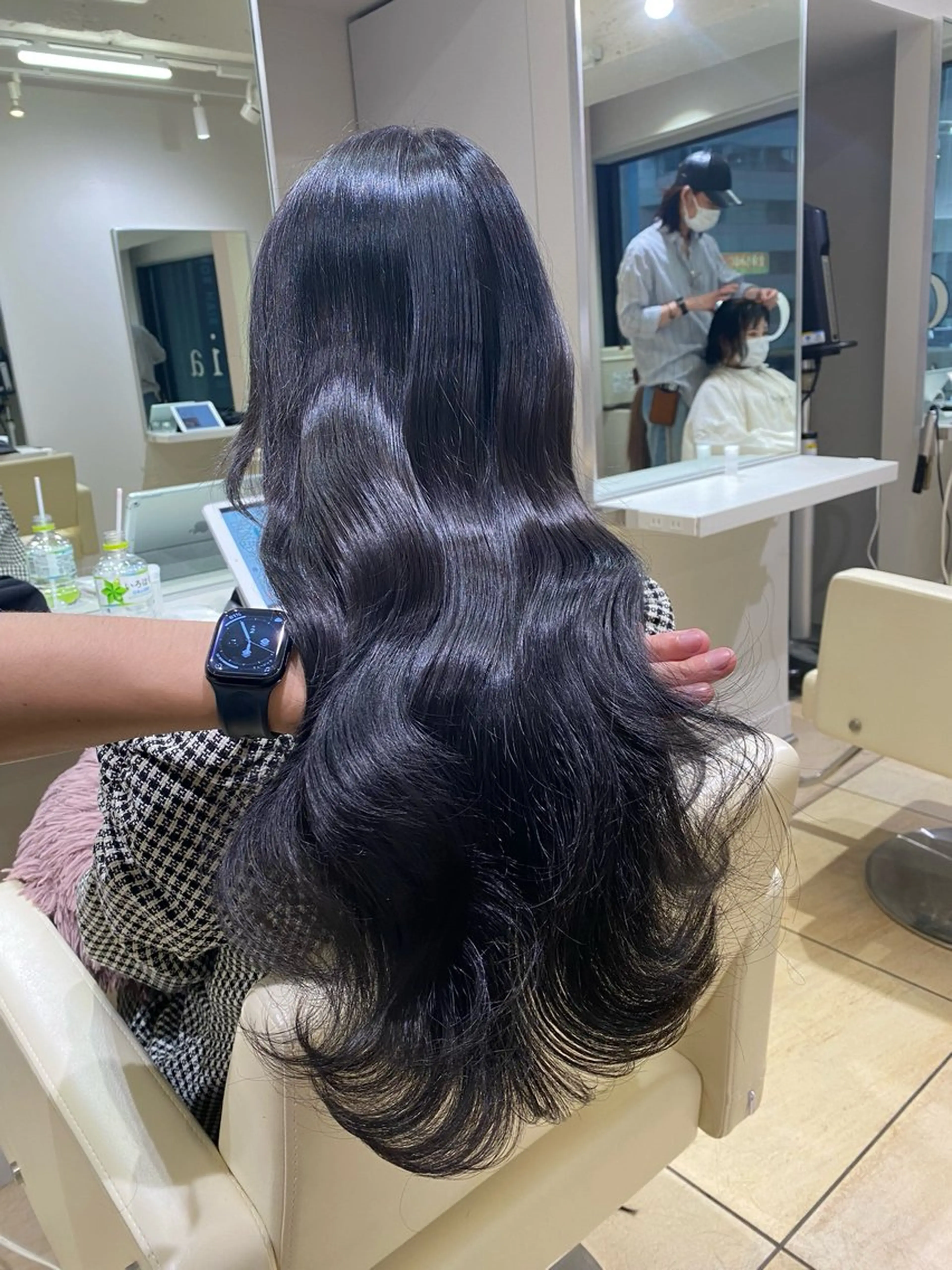 セミロング カラー ダークグレー ダークグレージュ グレージュ レイヤー/髪質改善 🩶KAITOのヘアスタイル