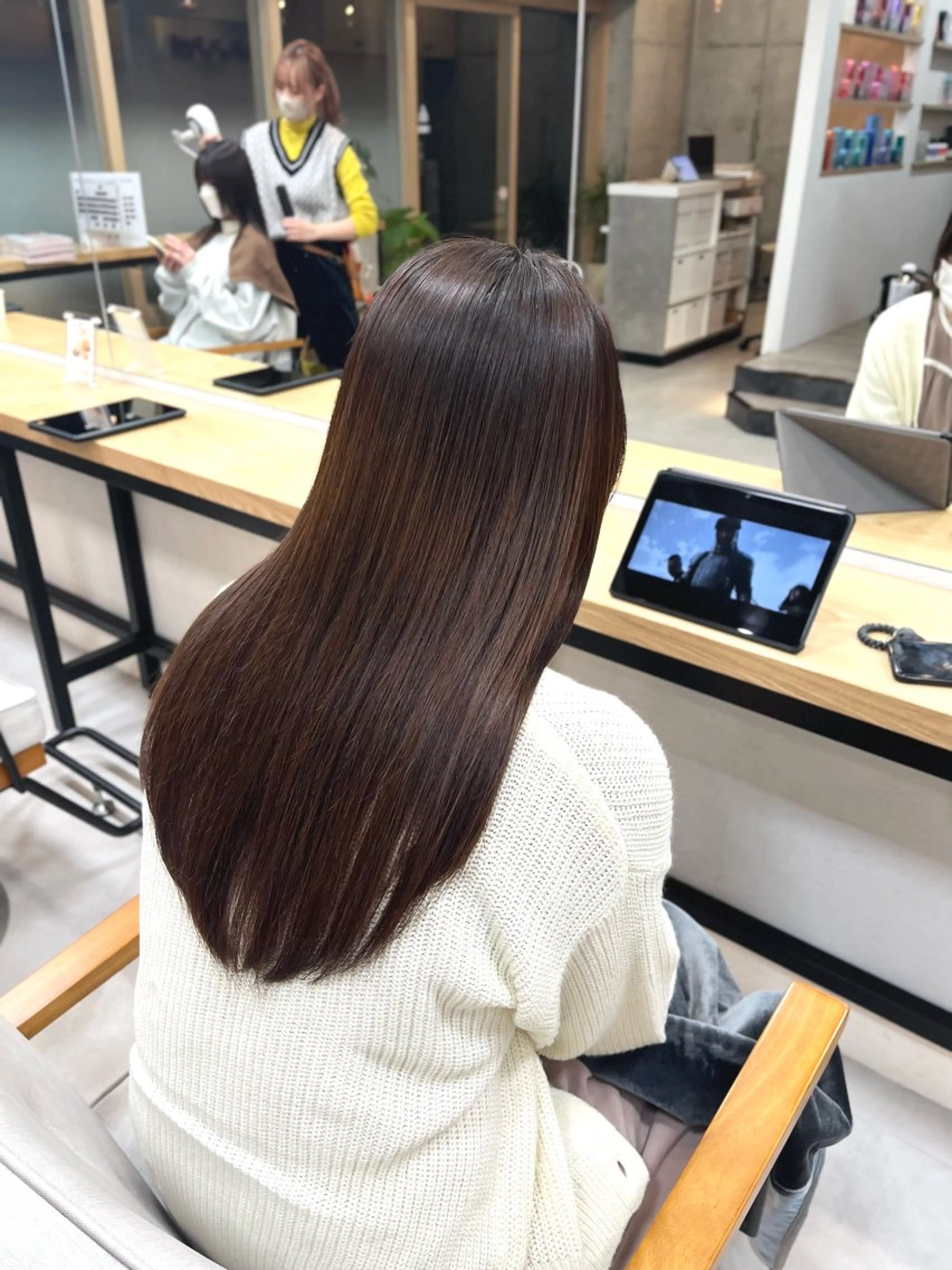 ロング ロング mizo /ケアカラー/登戸のヘアスタイル