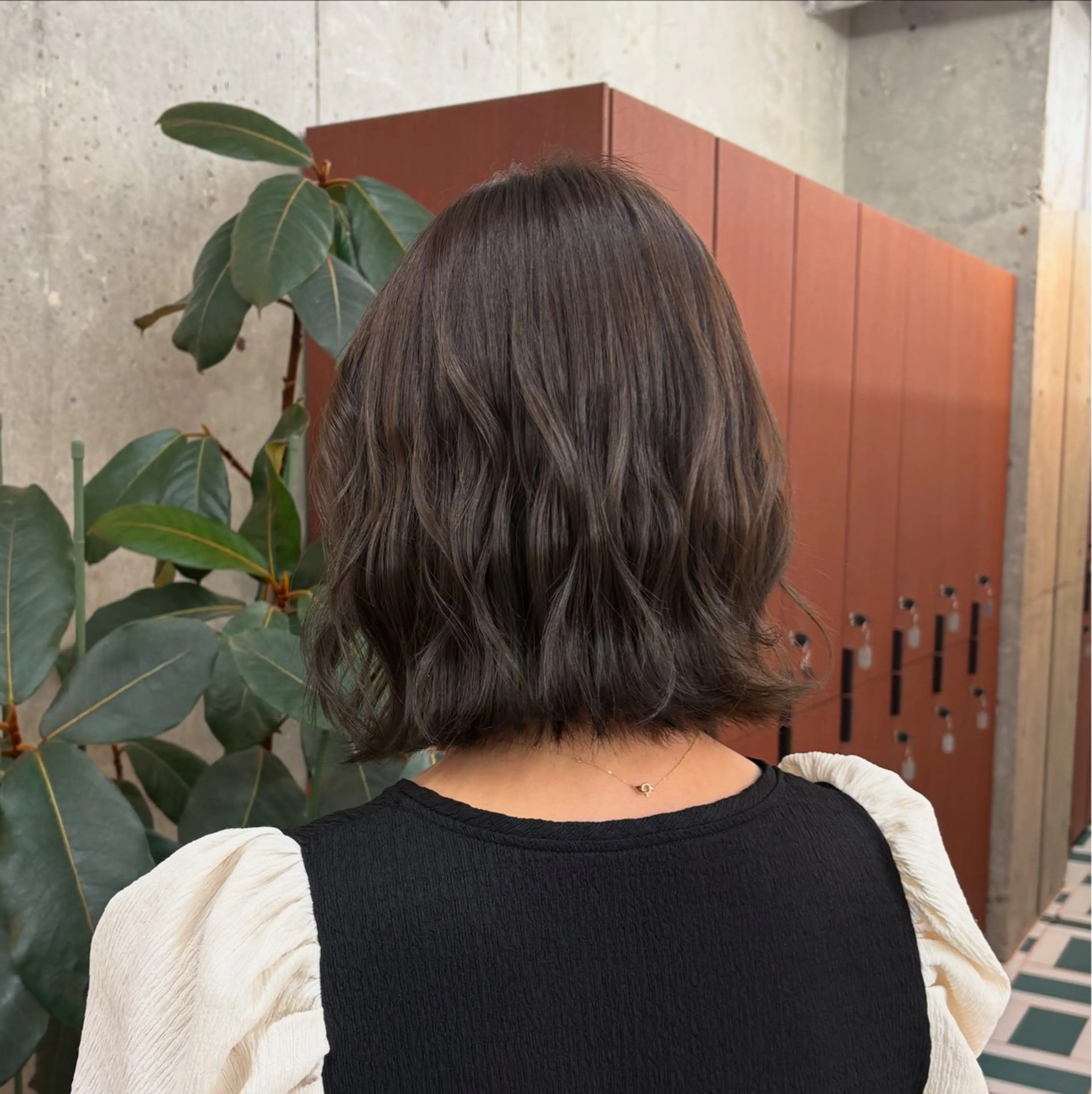 ミディアム カラー bond story 本店所属・MAO /透明感カラー/ボブのヘアスタイル