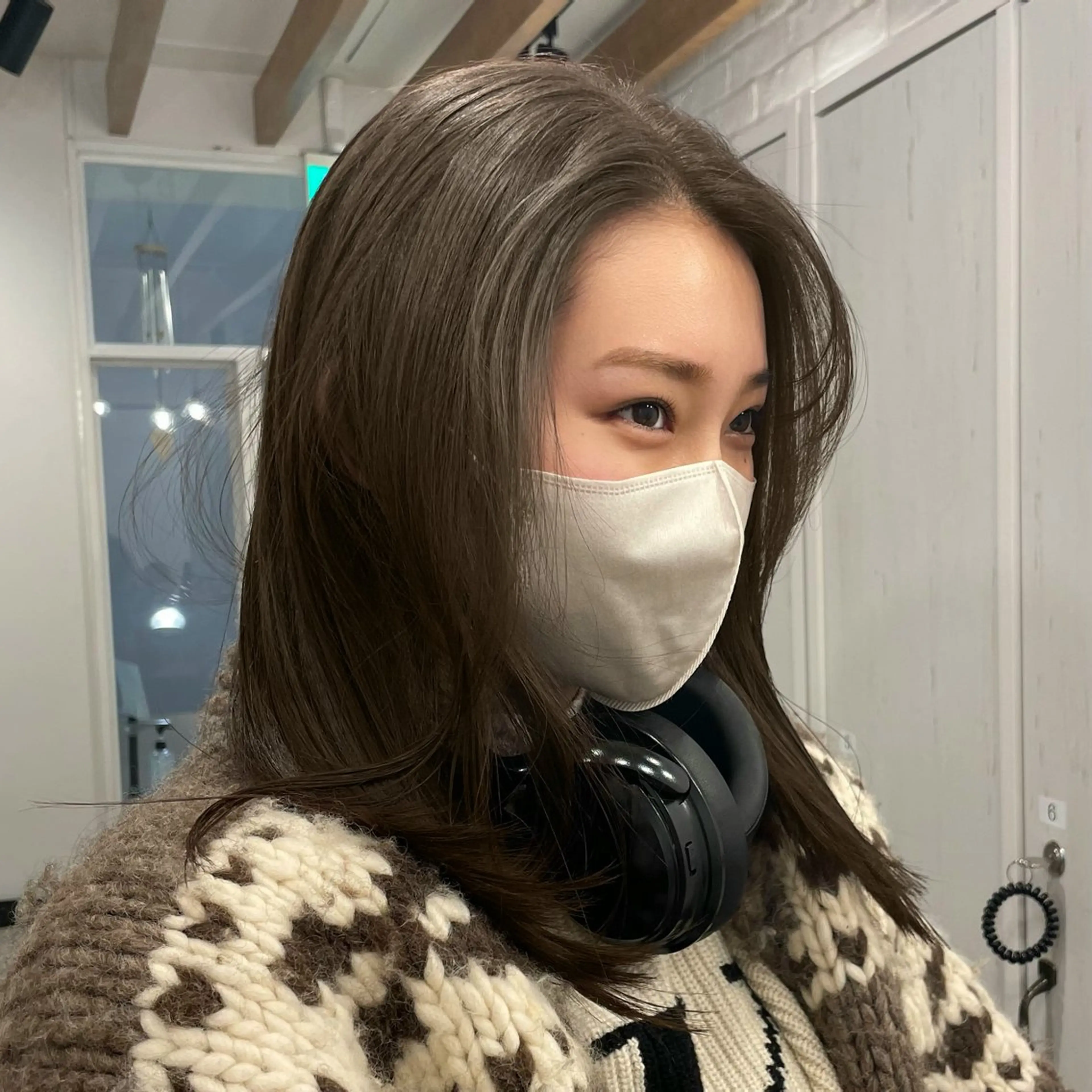 ショート カラー カット ヘアカラー ヘッドスパ ヘアセット レイヤー/透明感/ 顔周り/kana🩰のヘアスタイル