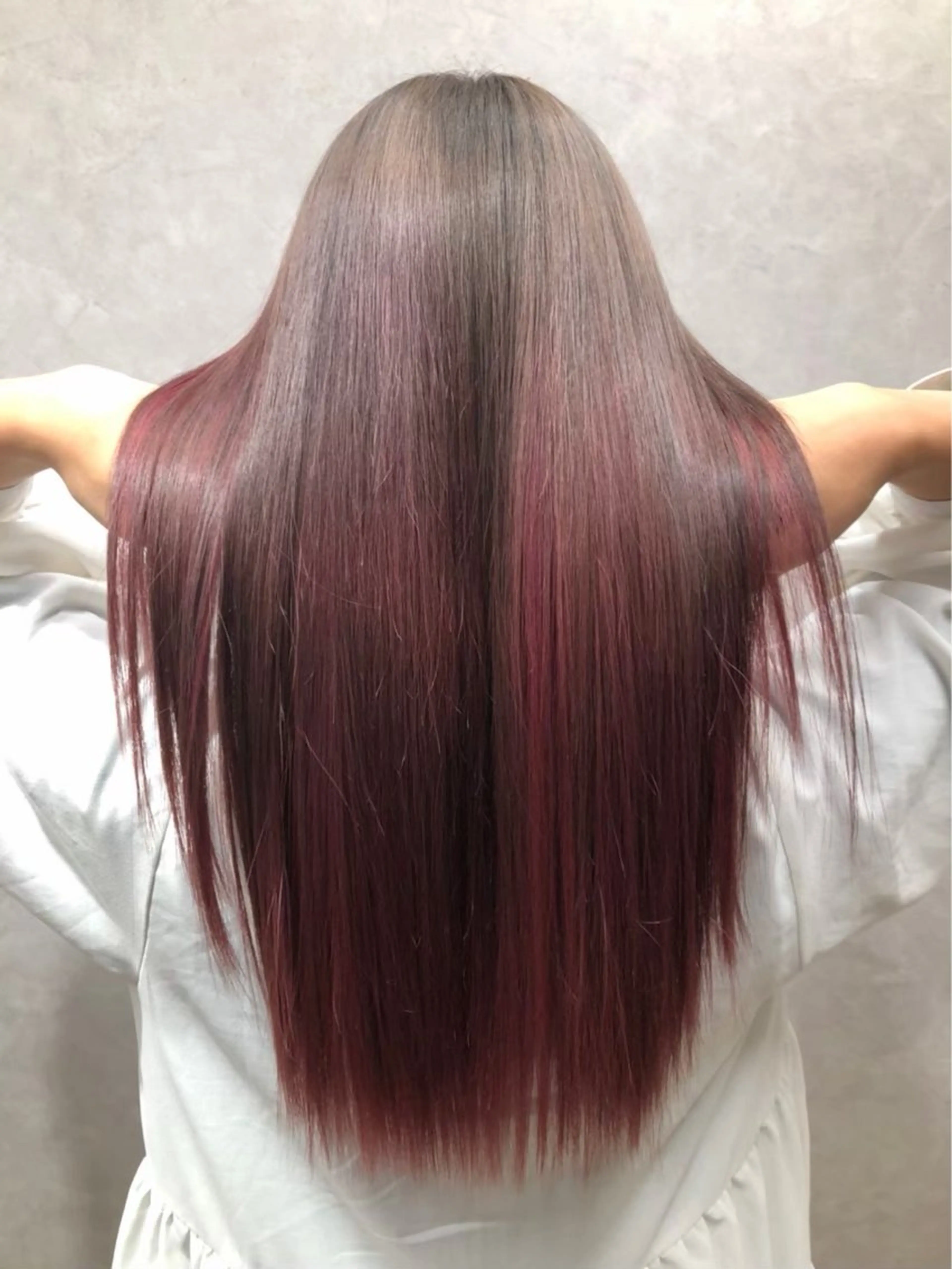 🫧ミニモ限定価格🫧カット💇‍♀️➕艶カラー➕4stepトリートメント♡（ロング料金あり）の写真