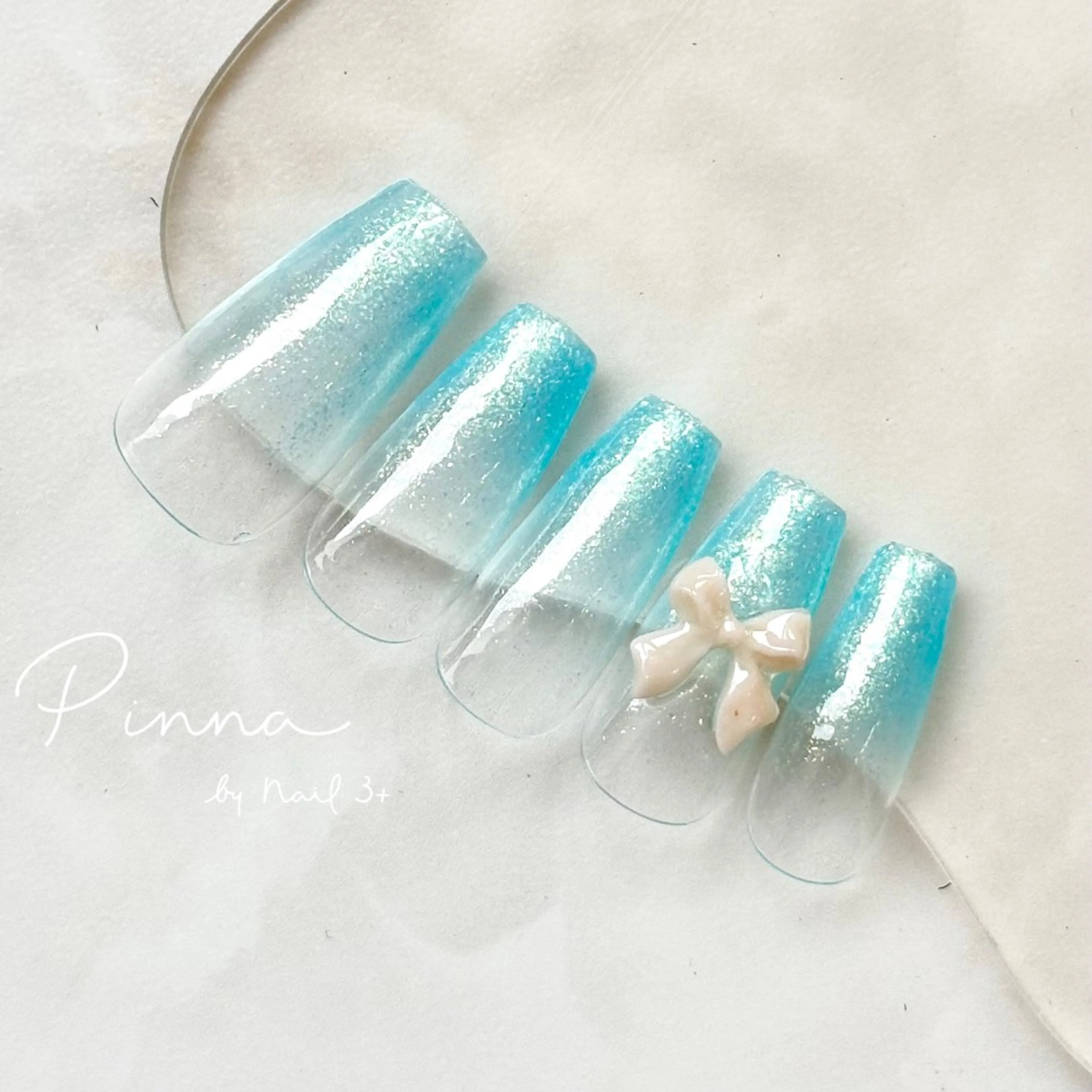 ネイル 長さ出し Pinna by nail3+所属・Mayu 🌷🦋のネイルデザイン
