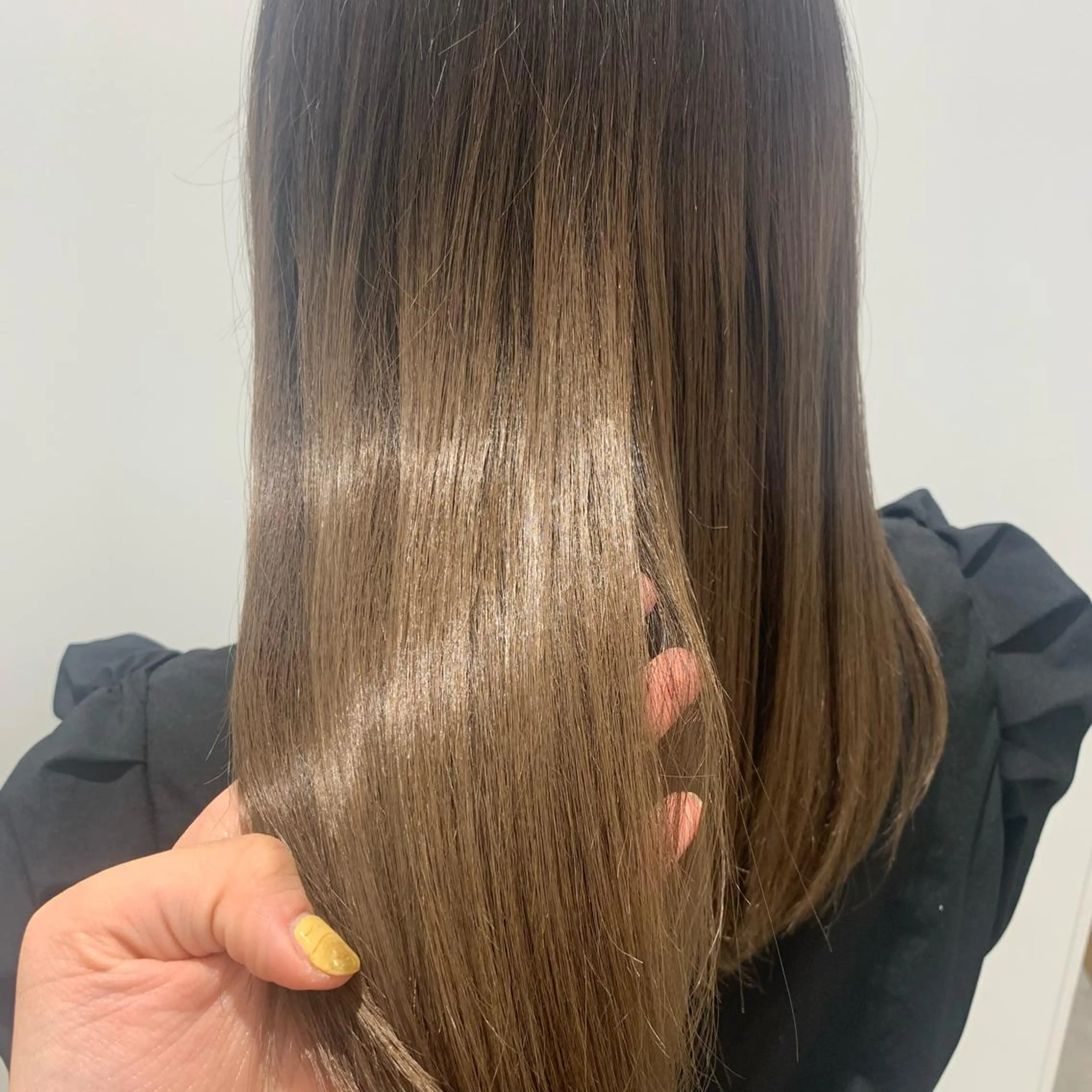 セミロング カット 縮毛矯正 ボブ/美髪矯正 /佐藤　奈巳のヘアスタイル