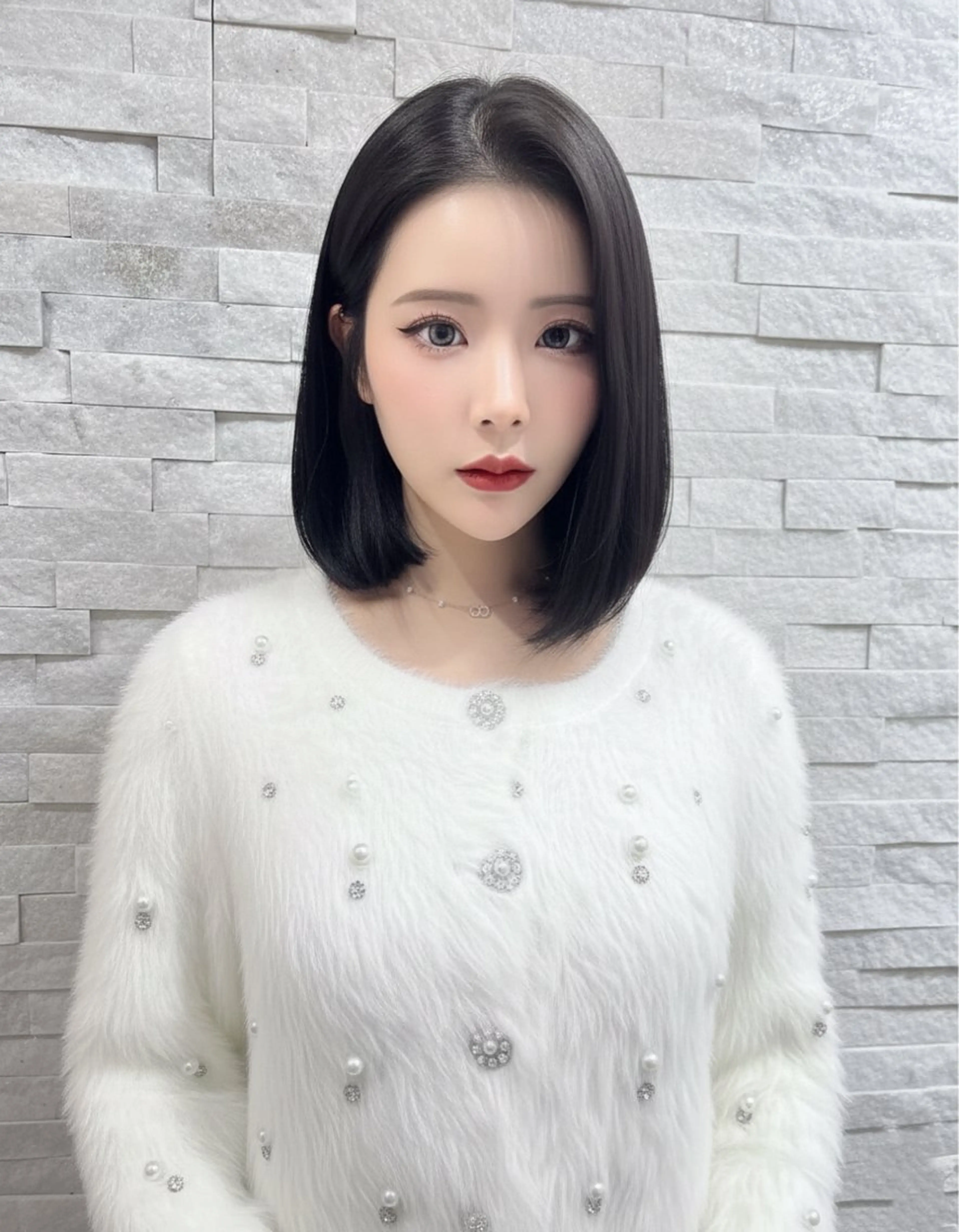 ミディアム カラー カット ヘアカラー トリートメント 韓国ヘア/髪質改善 TAKAHIROのヘアスタイル