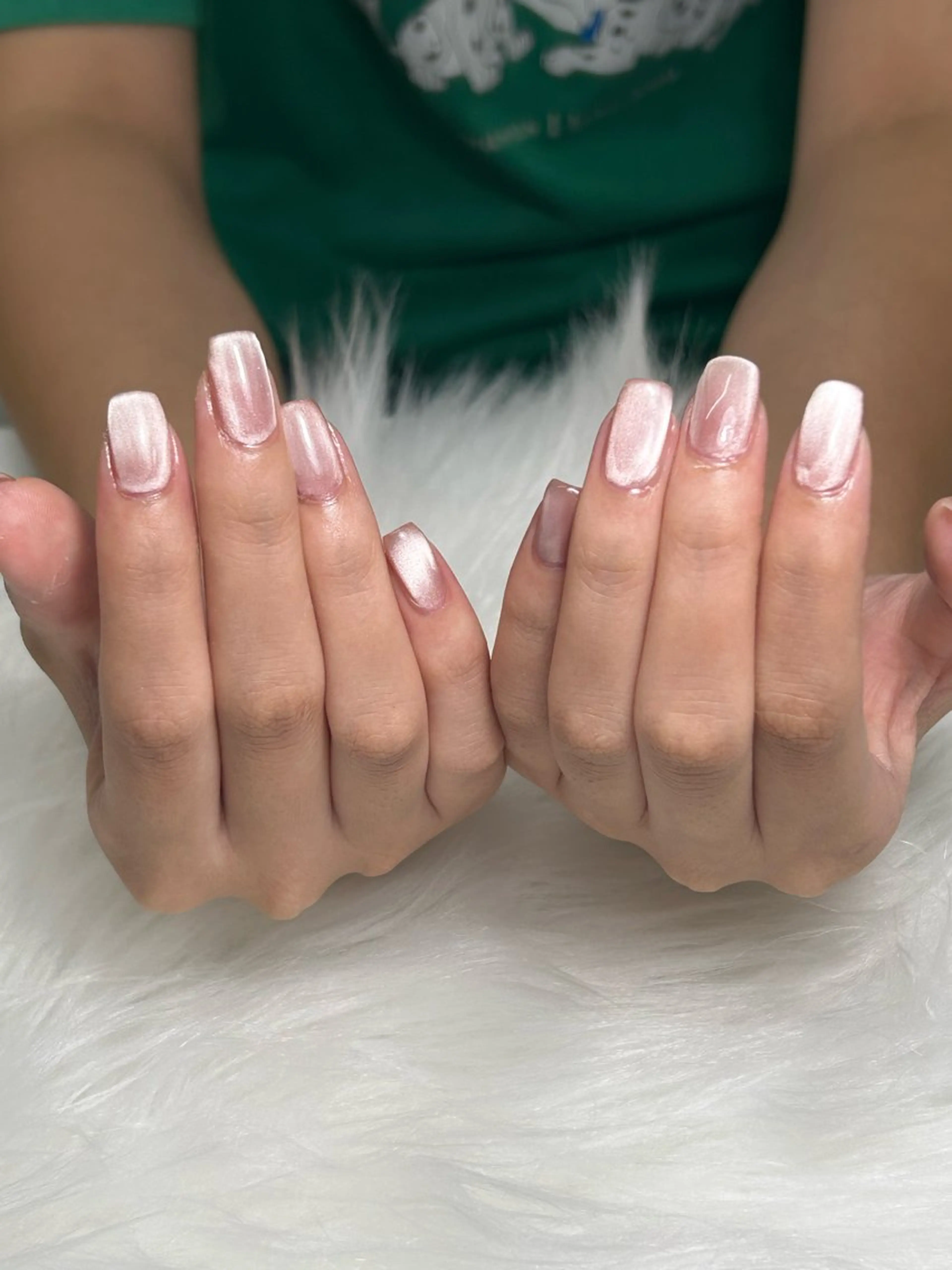 ネイル マグネットネイル ピンク Nailist Yuunaのネイルデザイン