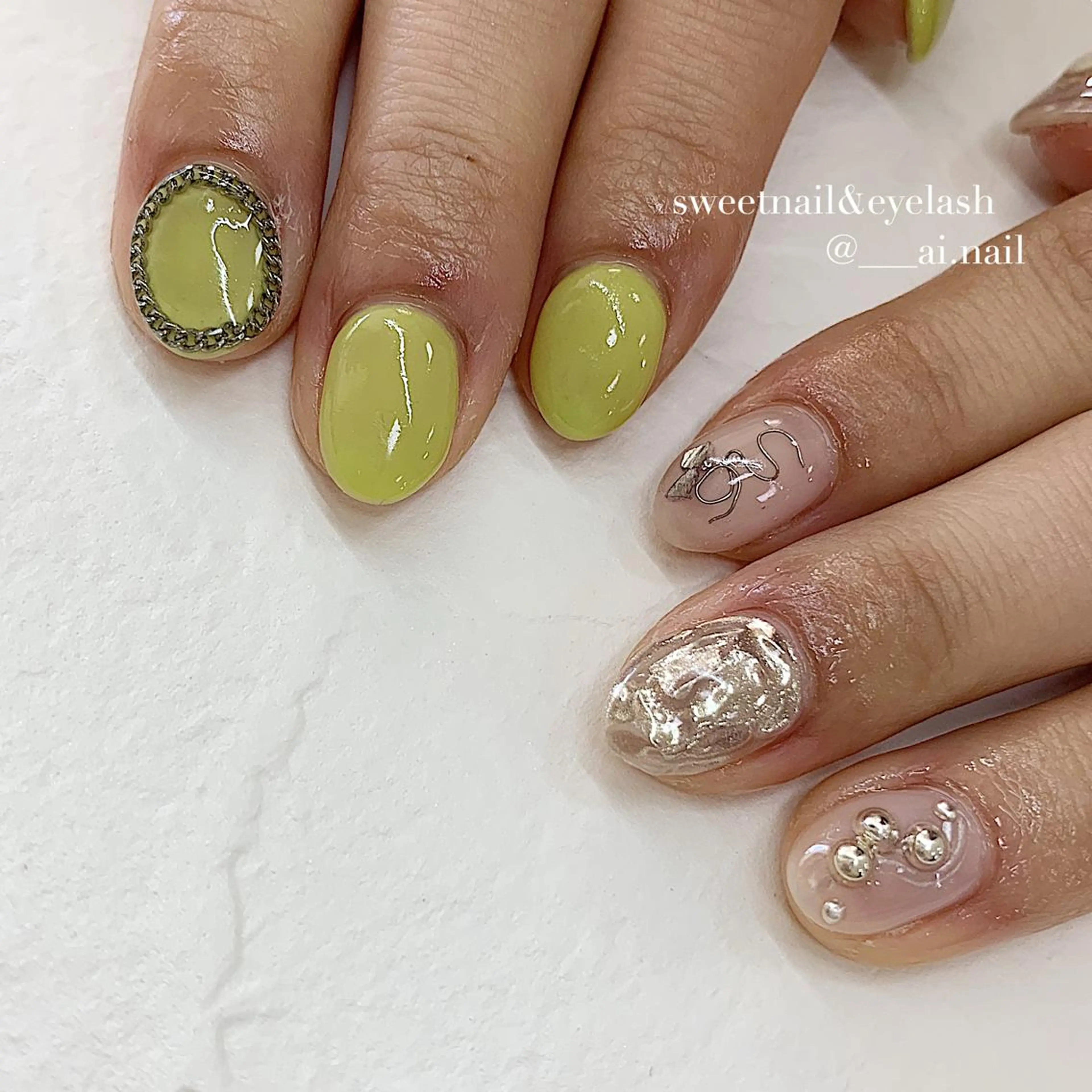 ネイル 🍃伏見 / soL nail / aiのネイルデザイン