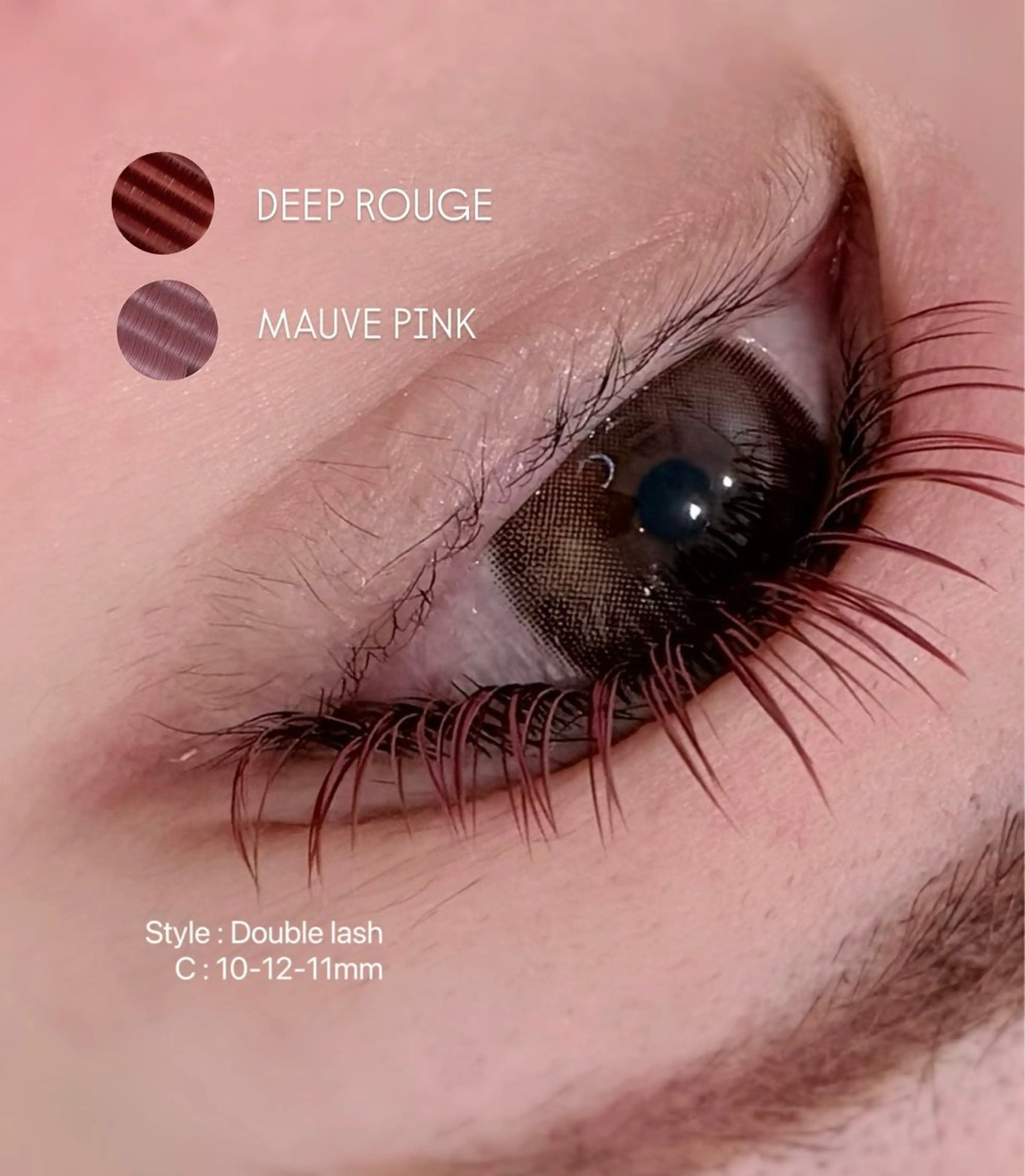 マツエク・マツパ カラーマツエク マツエク epill Lenna .🦋のマツエク・マツパデザイン