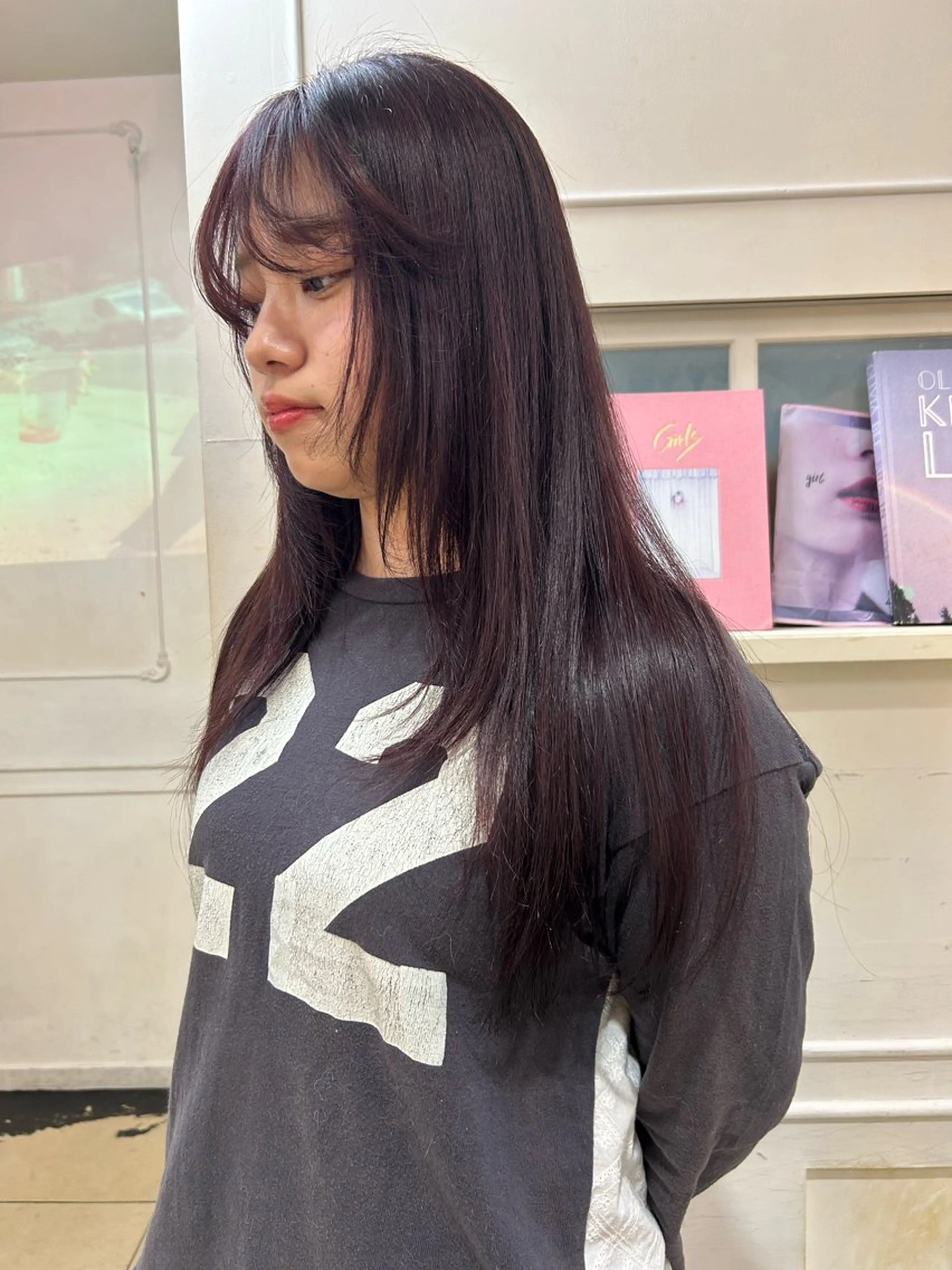 カラー ヘアカラー RINKA 岡崎美容室のヘアスタイル