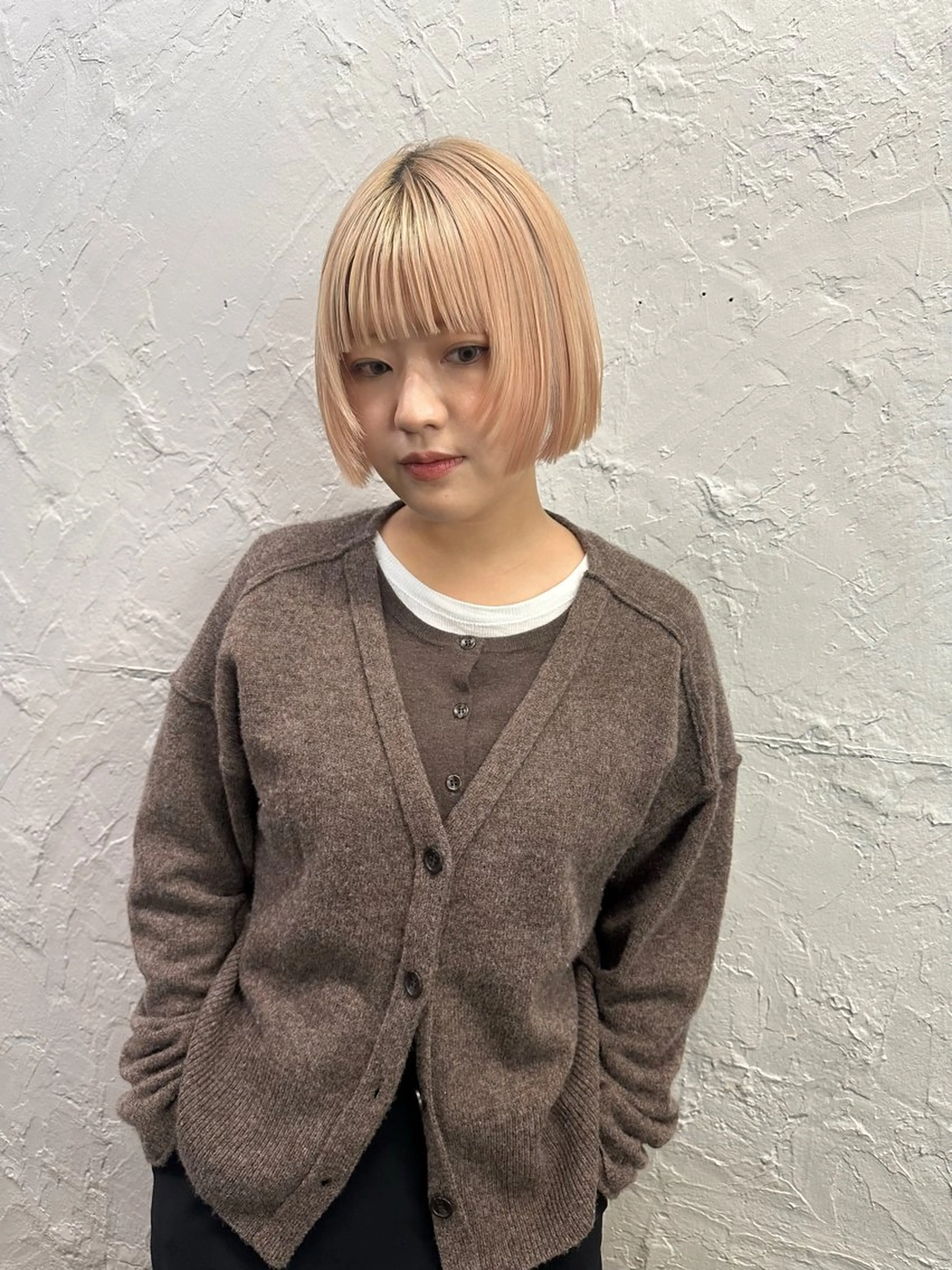 ショート ボブ 顔まわりレイヤー 顔周りカット レイヤーカット ボブ/顔周りレイヤー 似合わせcut🪽のヘアスタイル