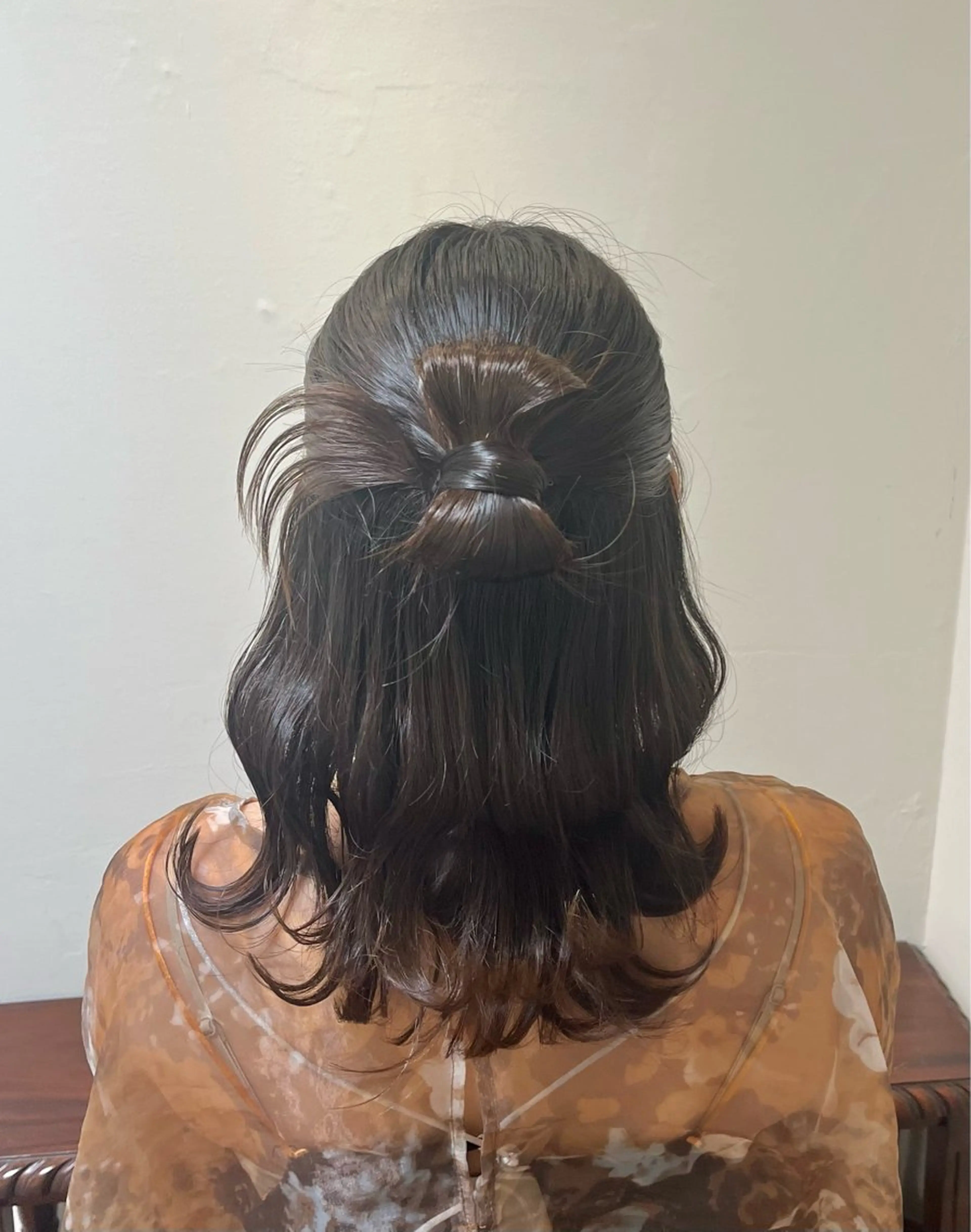 セミロング hair gene所属・君山 希美のヘアスタイル