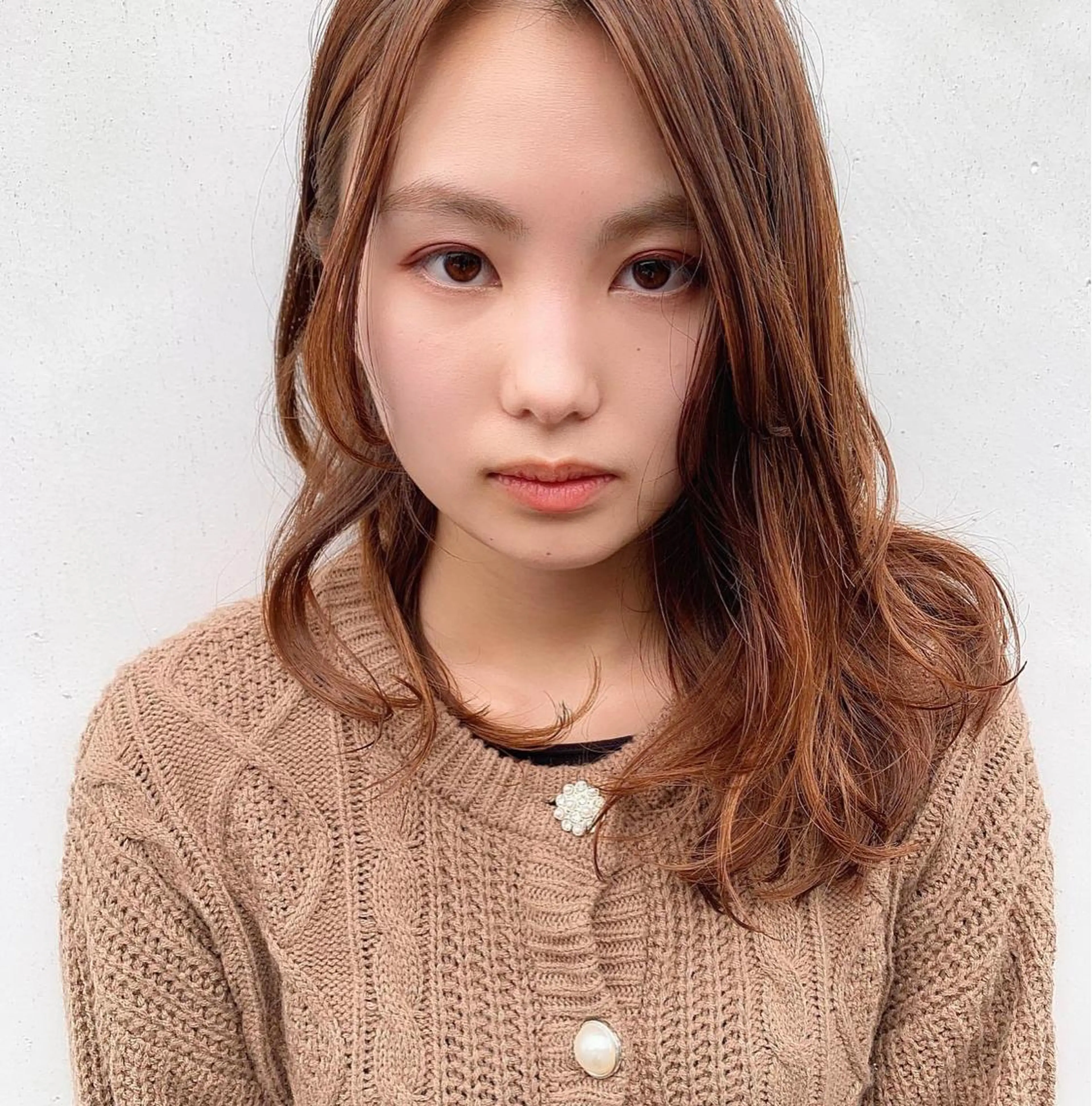 セミロング カラー CODE.LINE所属・中川 竜誠のヘアスタイル