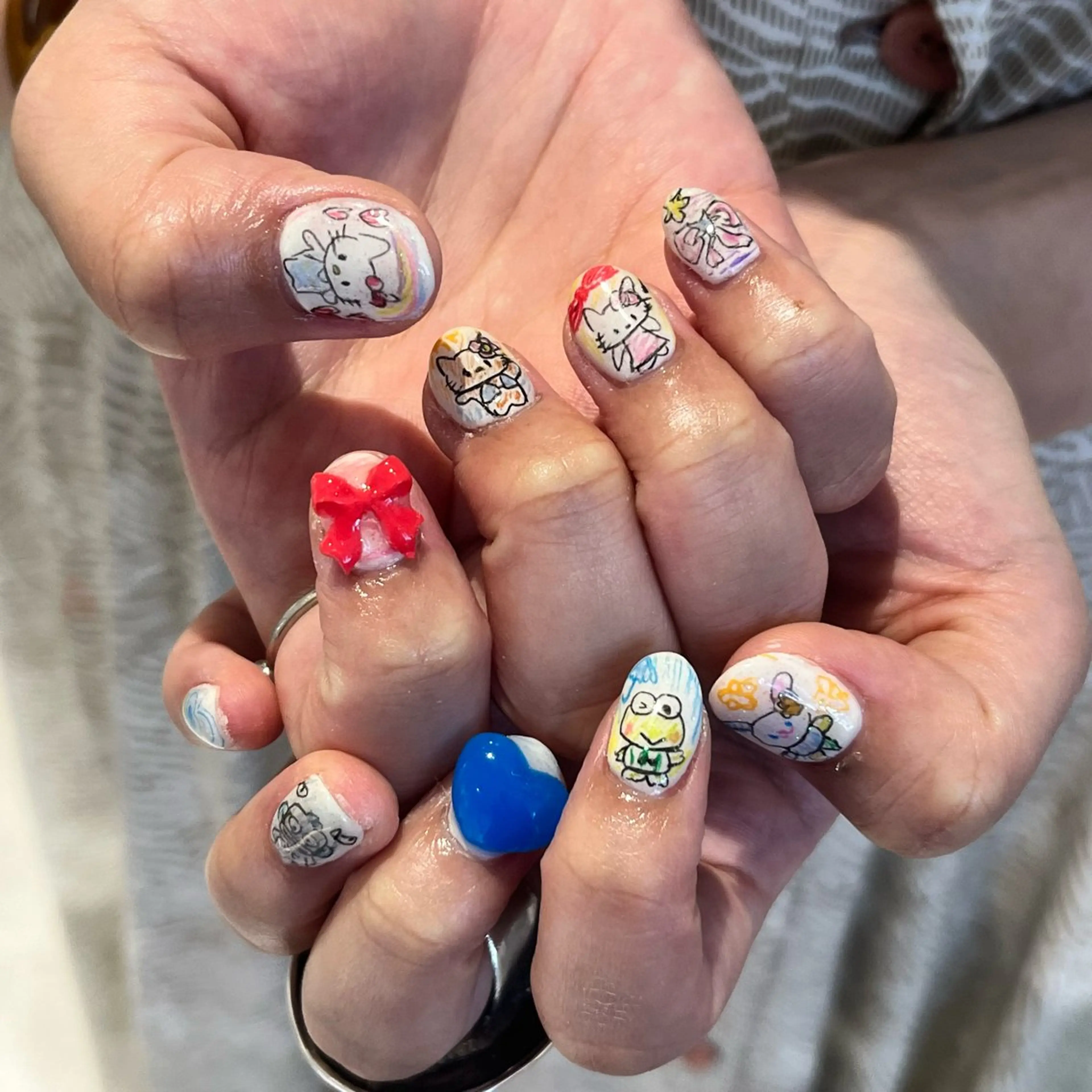 ネイル メンズパーマ/ メッシュ📍ﾕﾘのヘアスタイル