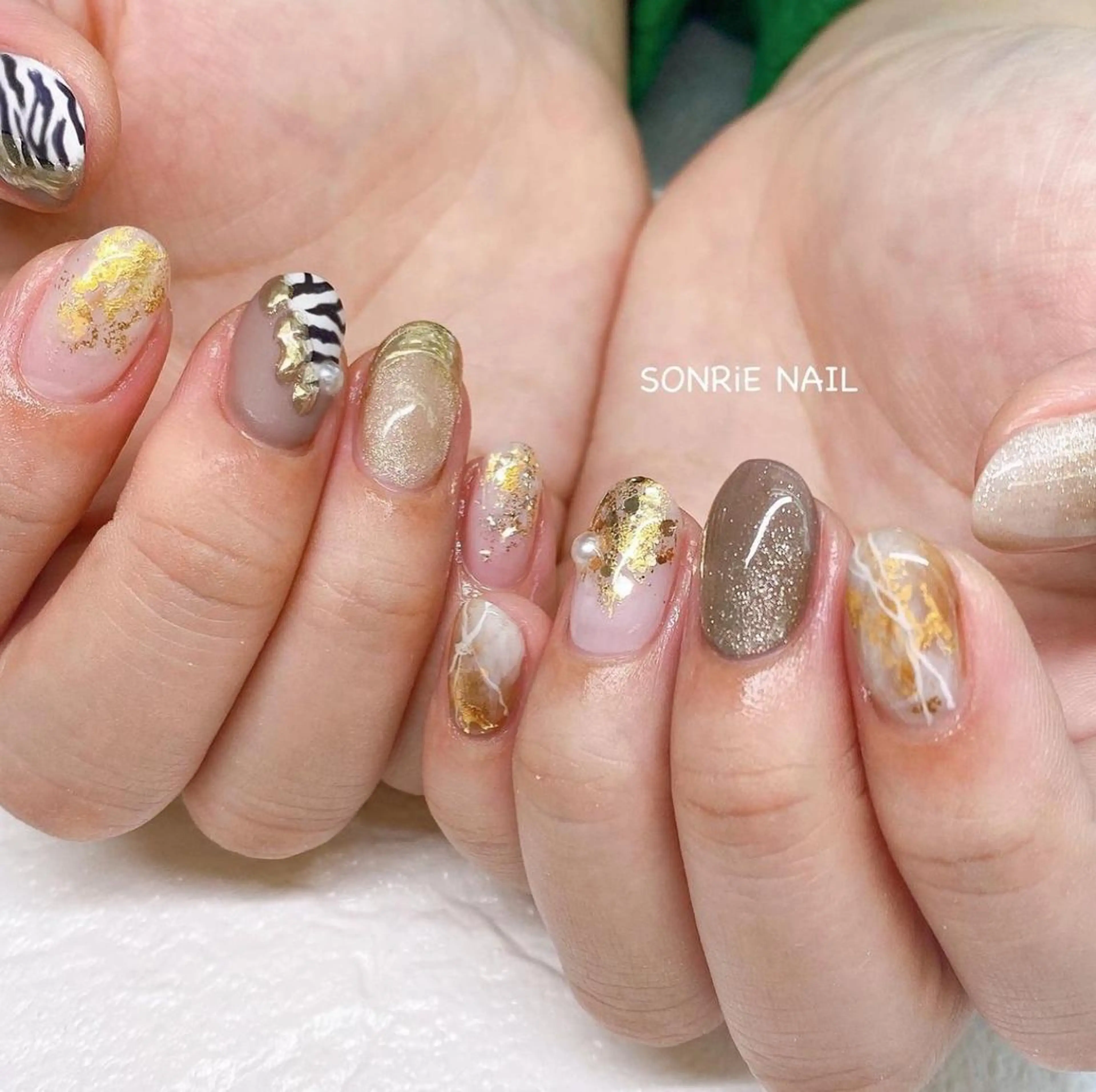 ネイル 美容室 ソンリエのヘアスタイル