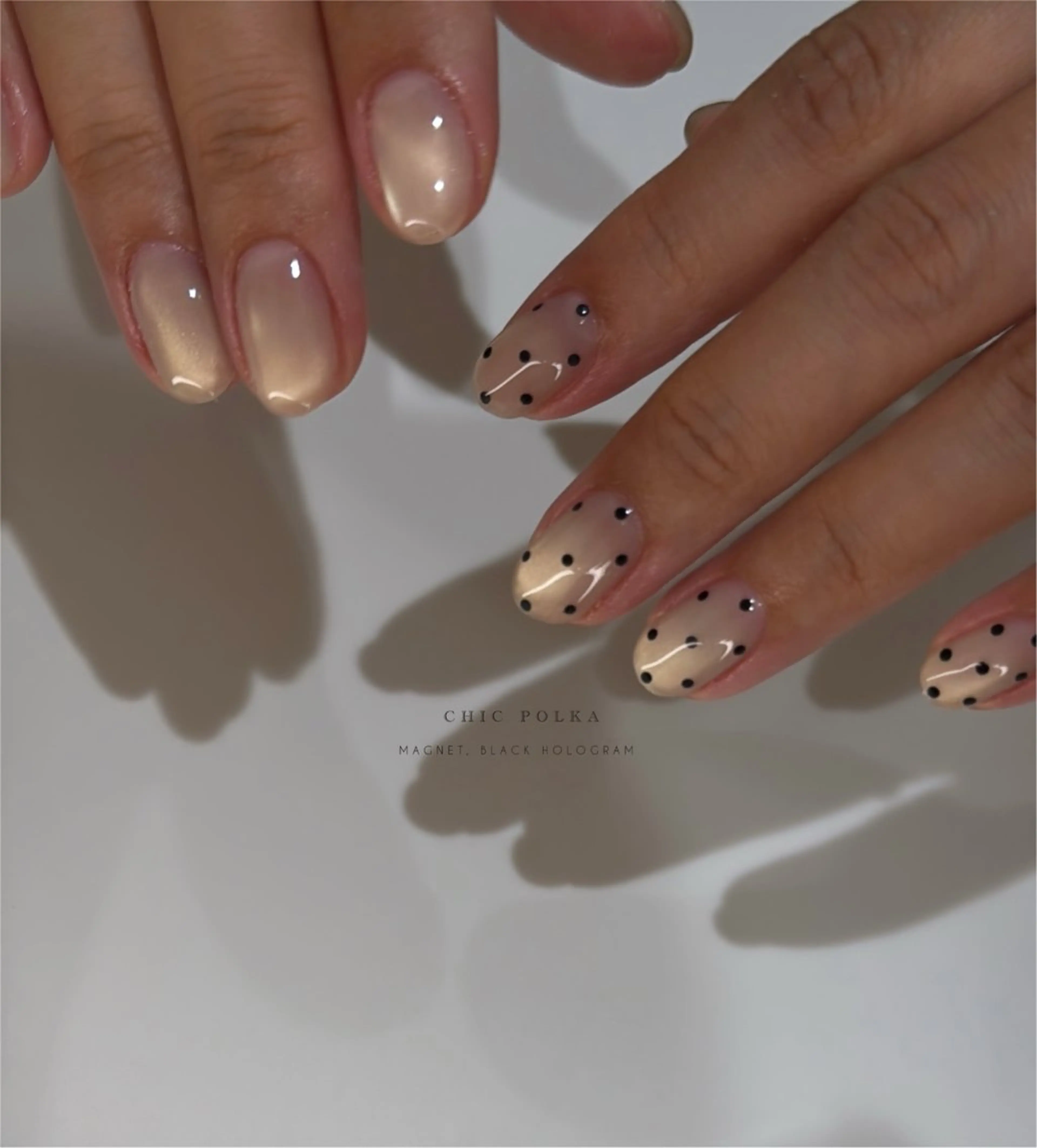 ネイル ドット ハンドネイル lacier nailのネイルデザイン