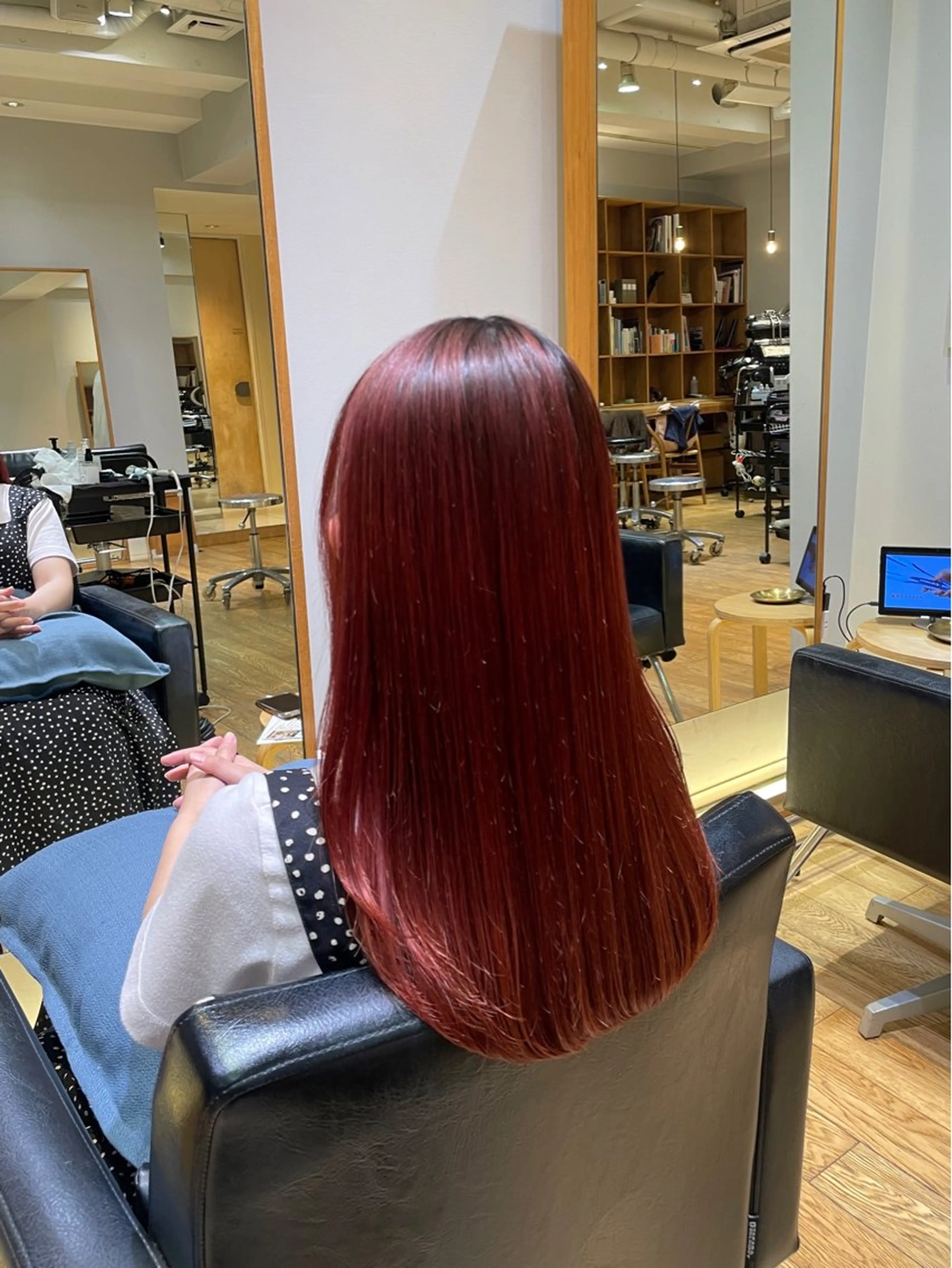 セミロング 縮毛矯正 縮毛矯正 縮毛矯正/レイヤー /ひかるのヘアスタイル