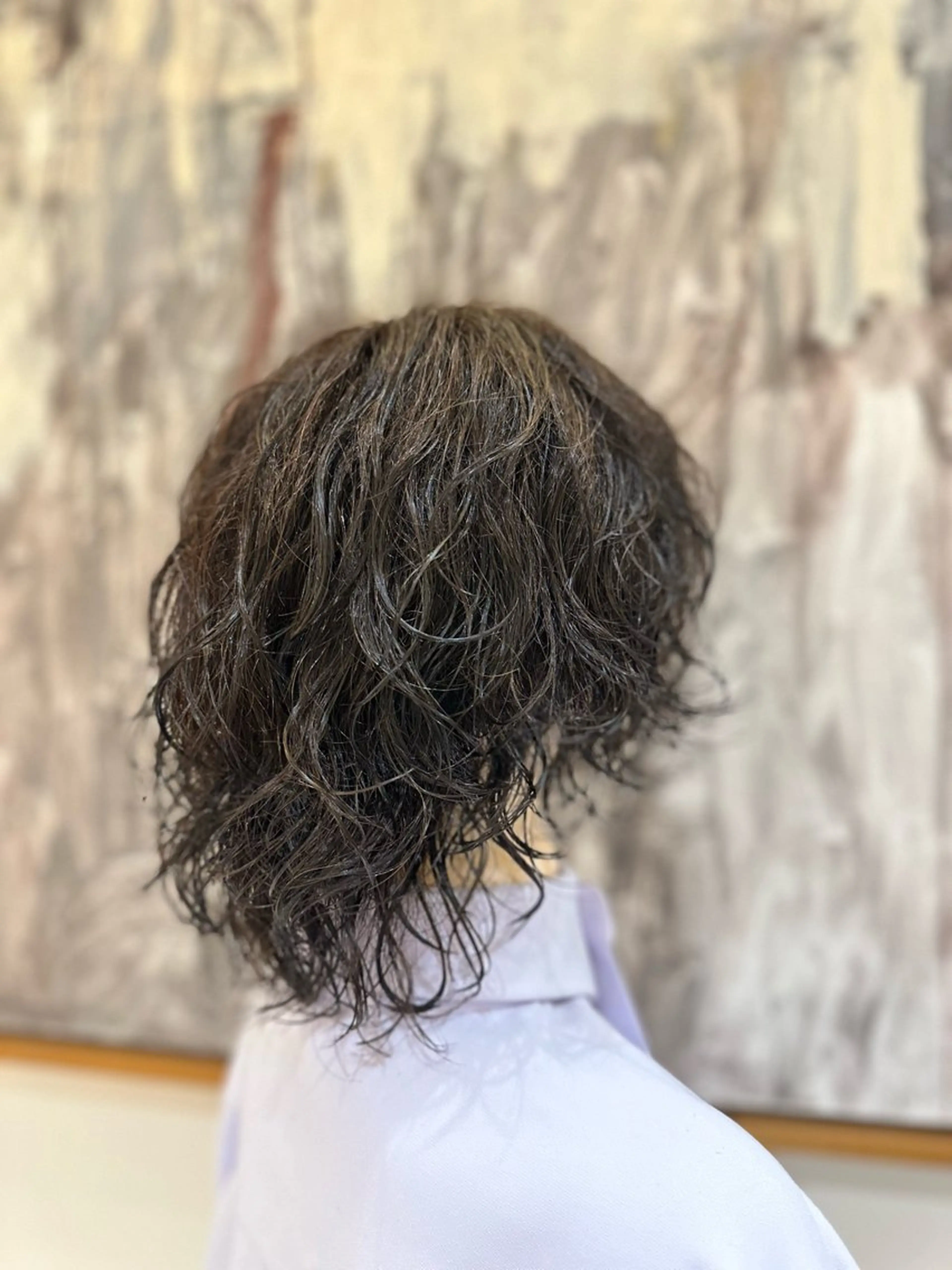 ミディアム パーマ ミディアムパーマ ウルフカット bon hair &make    千里中央　ザ・タワー店所属・✂︎正木 克拓のヘアスタイル