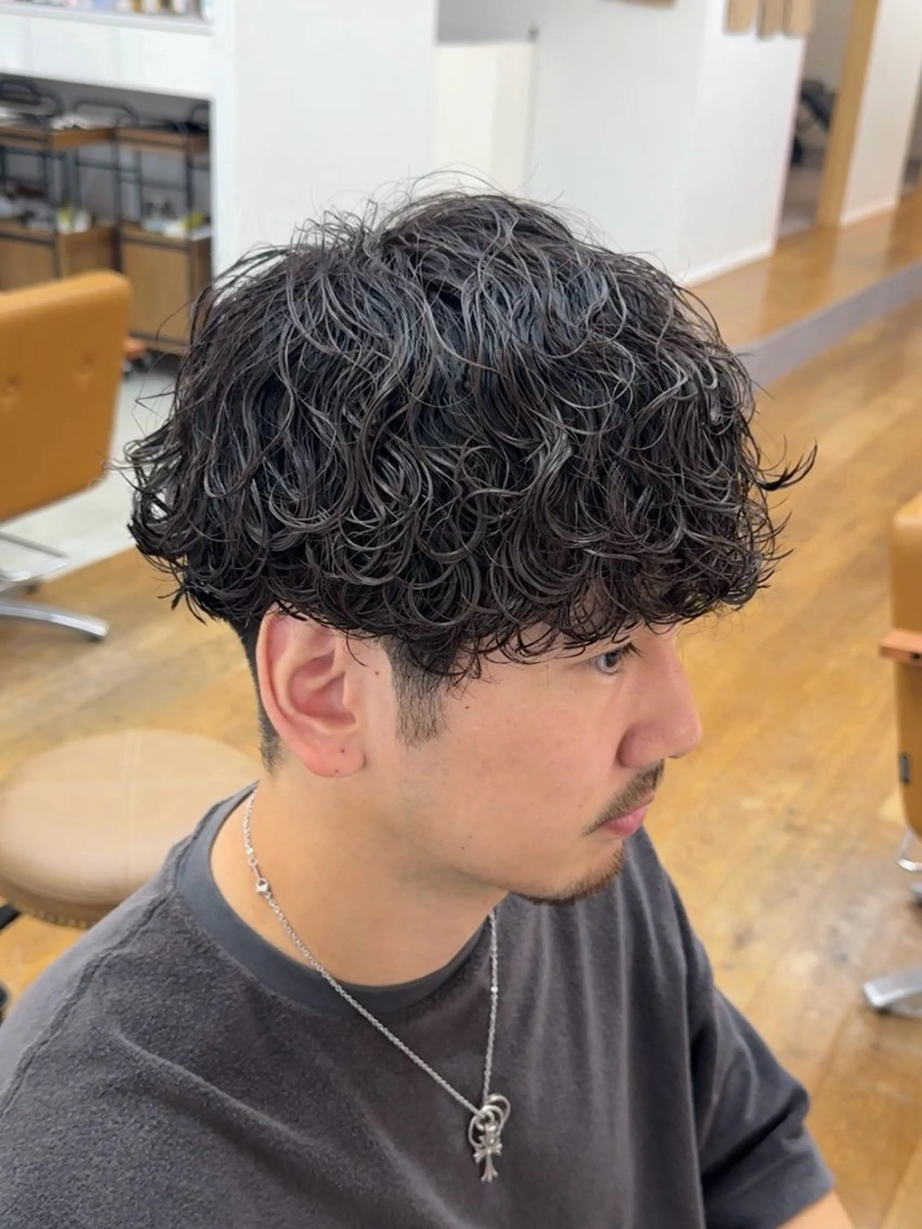 ショート パーマ メンズ メンズ特化/ 黒須輝昌のヘアスタイル