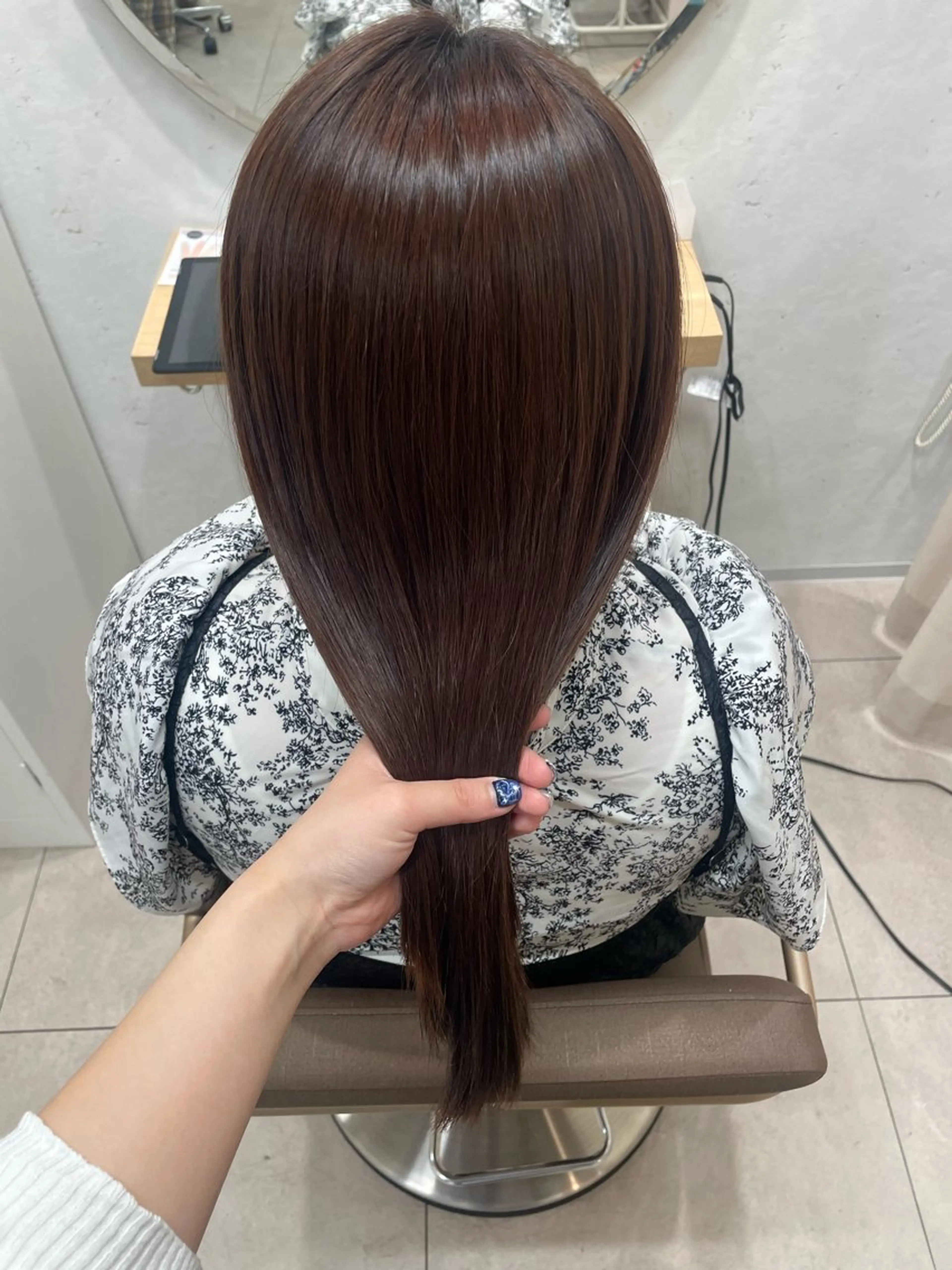 セミロング カット トリートメント ヘッドスパ 🫧‎🤍oto /ゆきの🤍🫧のヘアスタイル