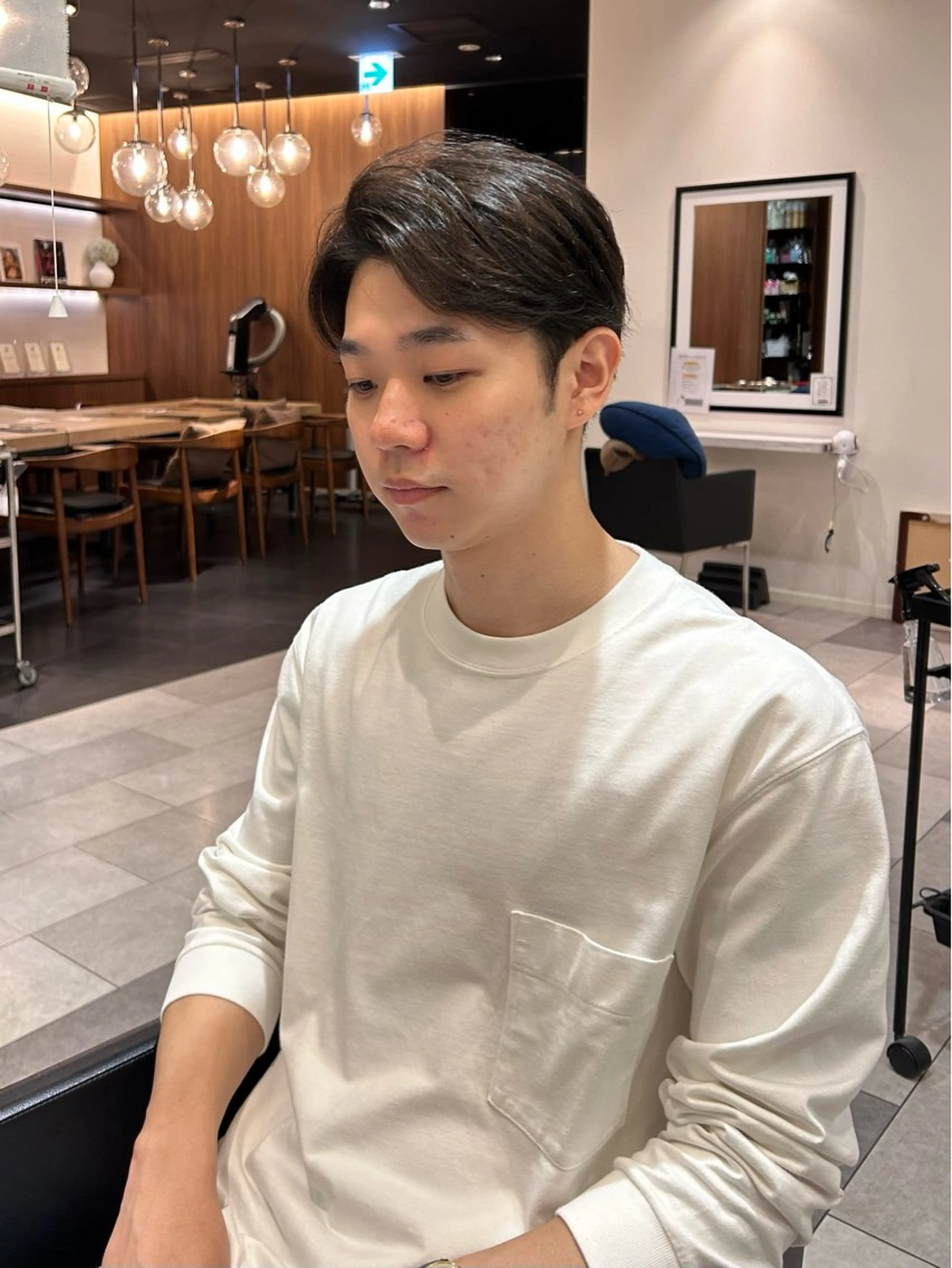 メンズ カット ヘッドスパ 中原 優美のヘアスタイル