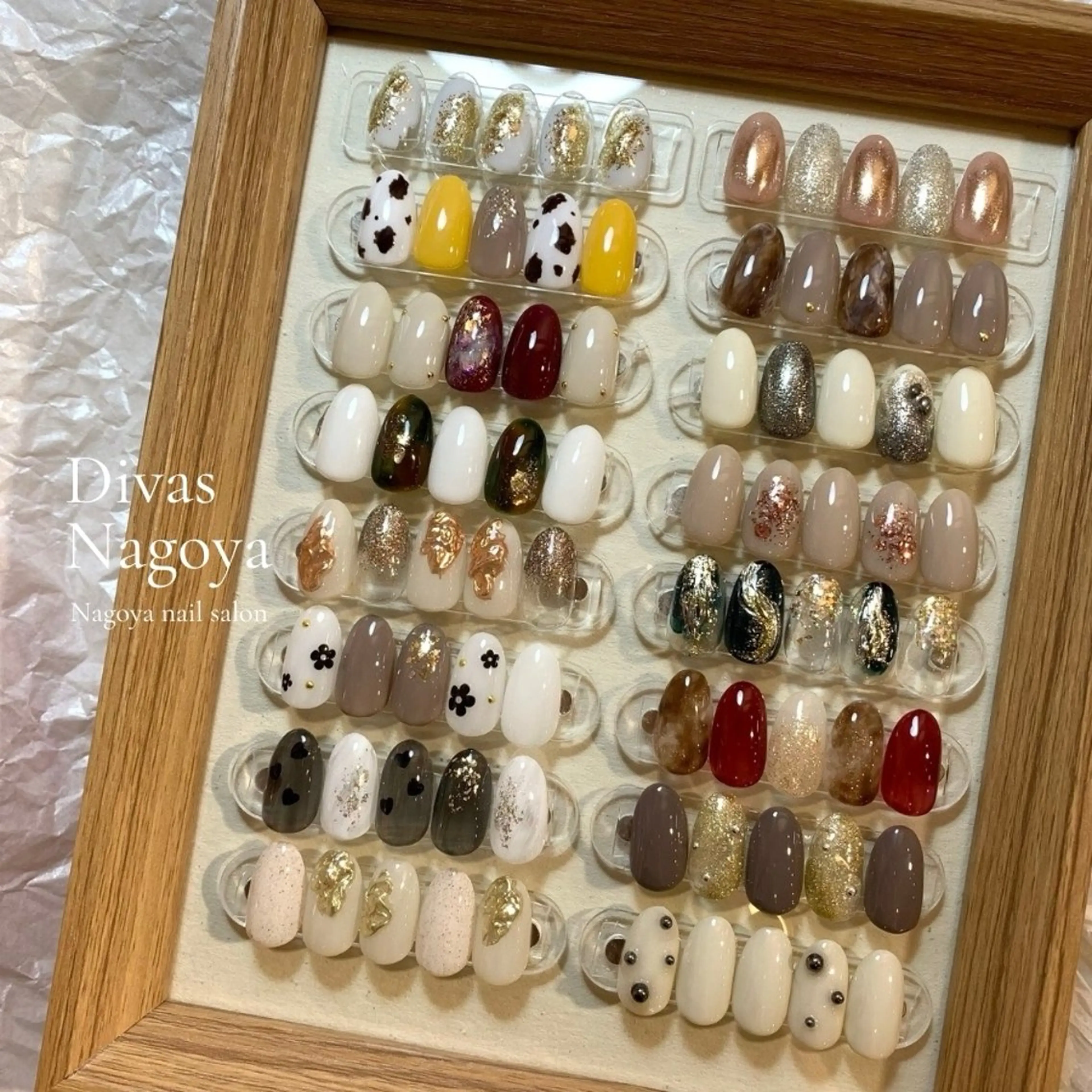 定額秋冬ネイル🍁🍂の写真