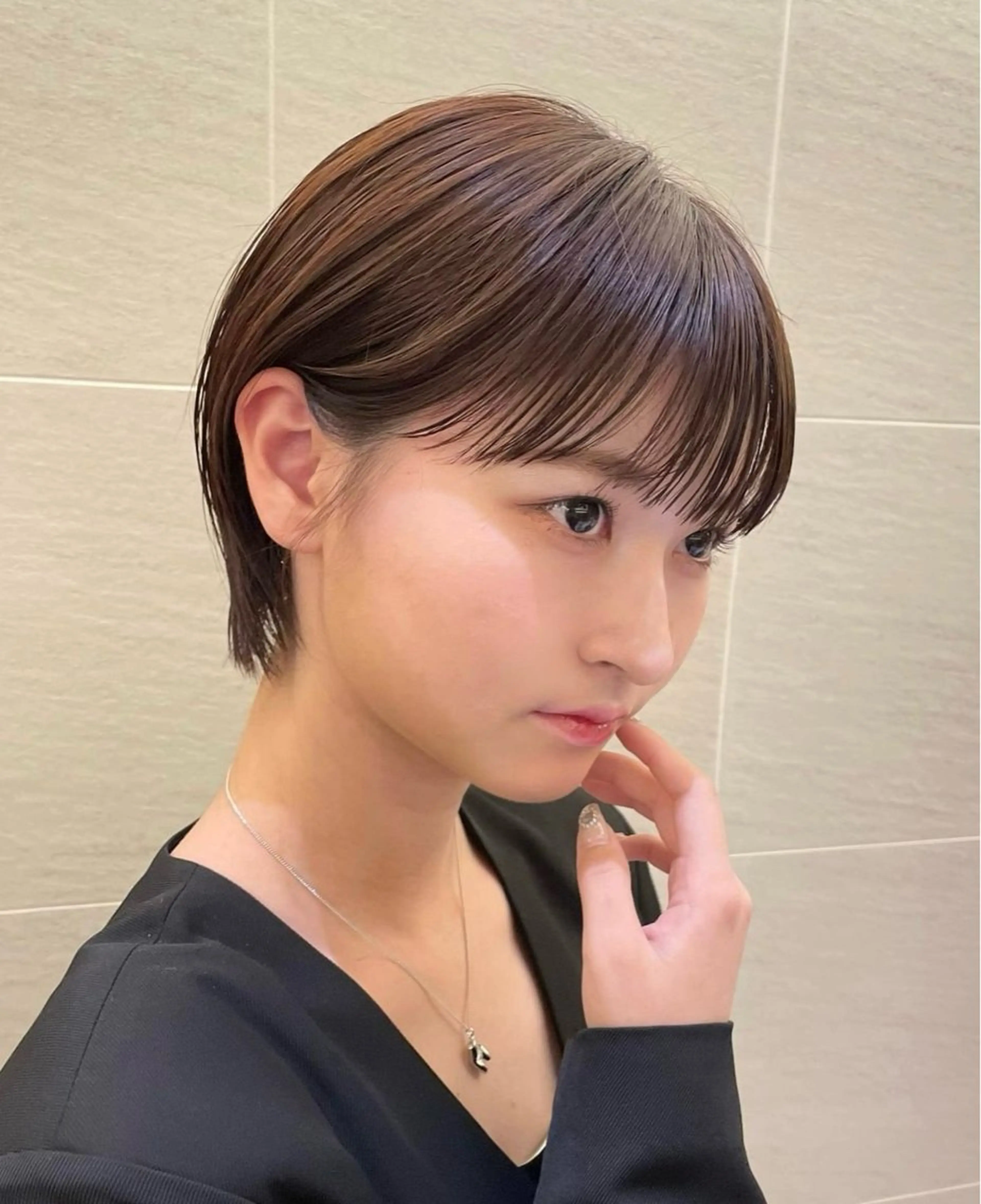 ショート 松村光留 /ショートカットのヘアスタイル