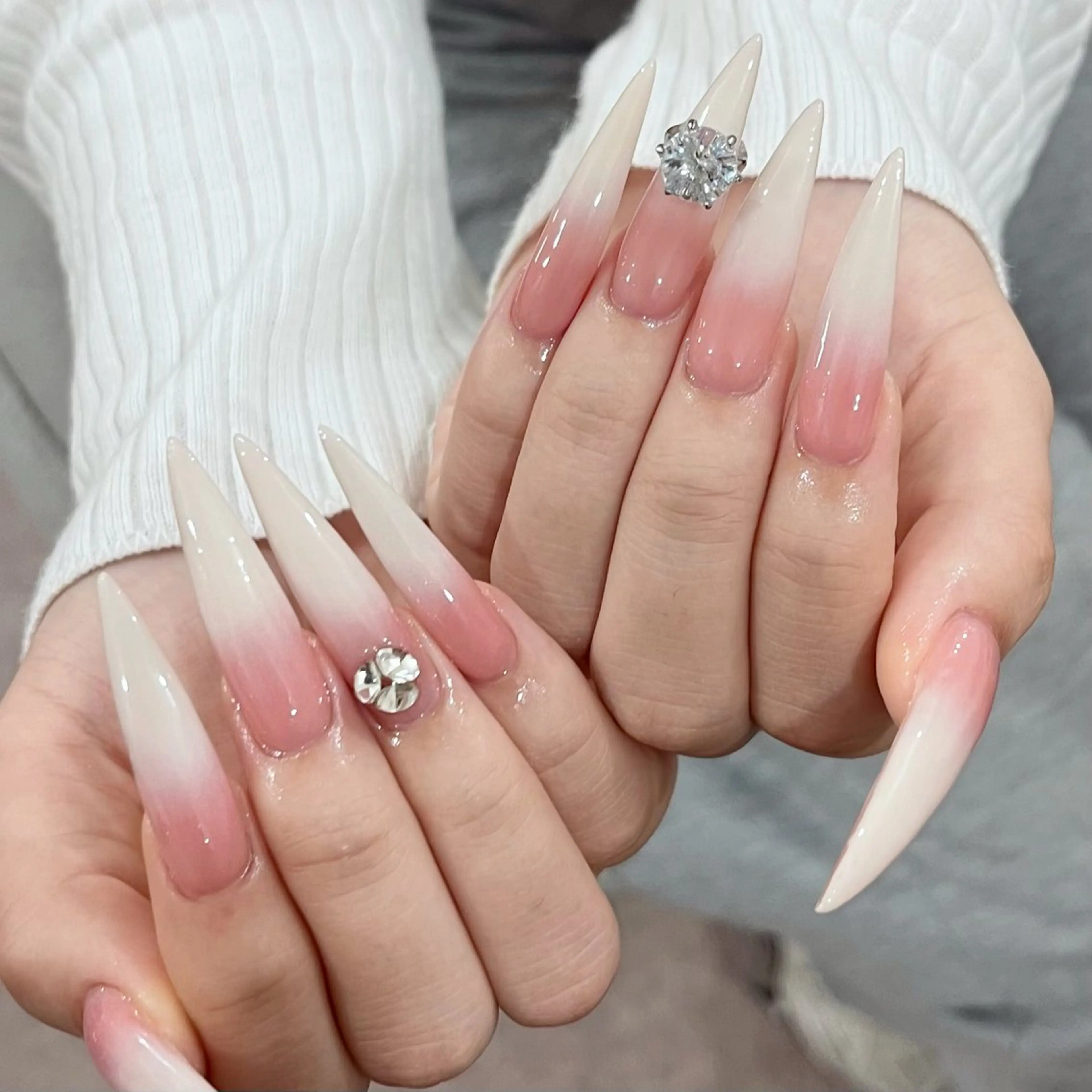 ネイル 韓国ネイル ワンホンネイル Kawaii _Nailのネイルデザイン