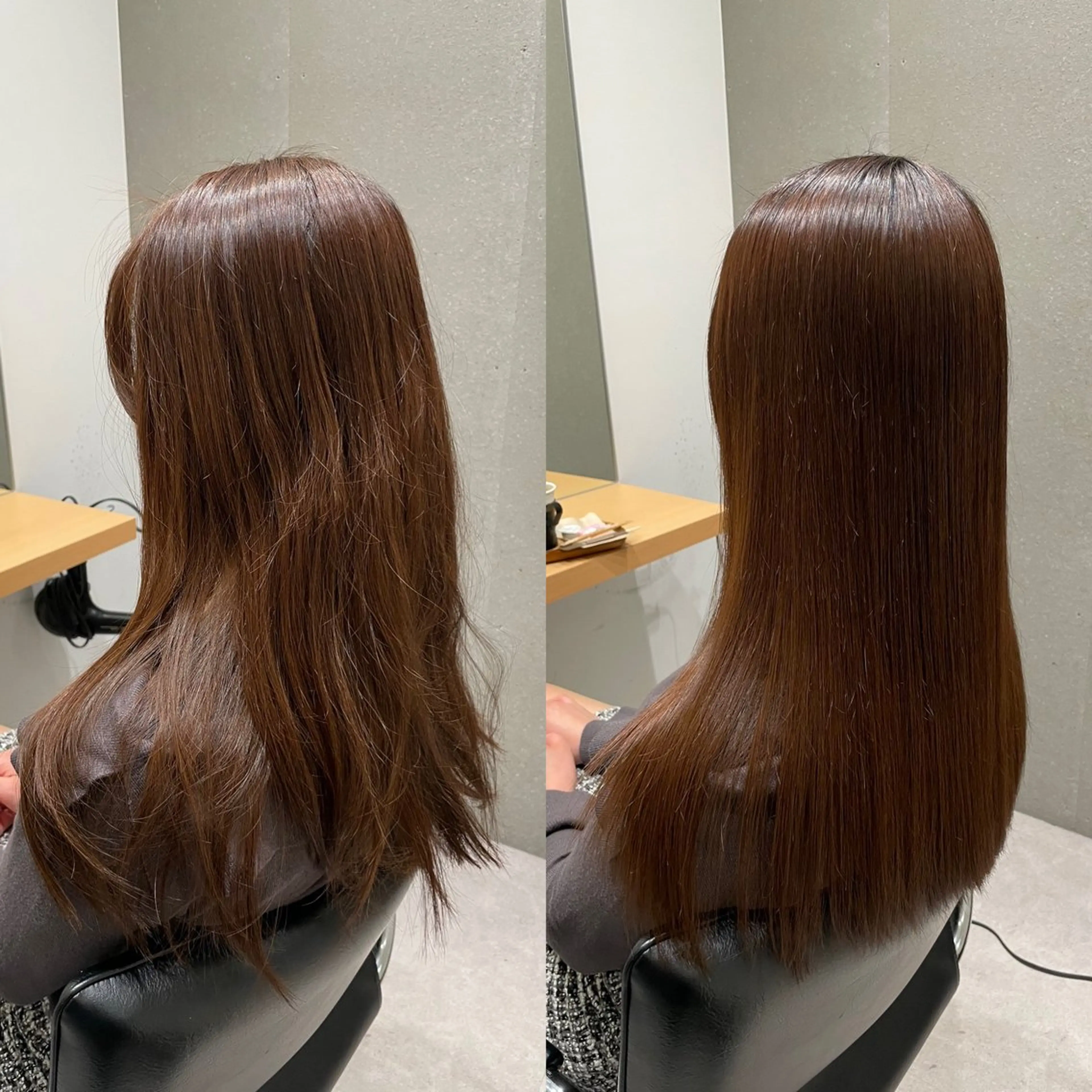 セミロング 髪質改善 トリートメント 髪質改善ヘアケア 艶髪特化/上田のヘアスタイル