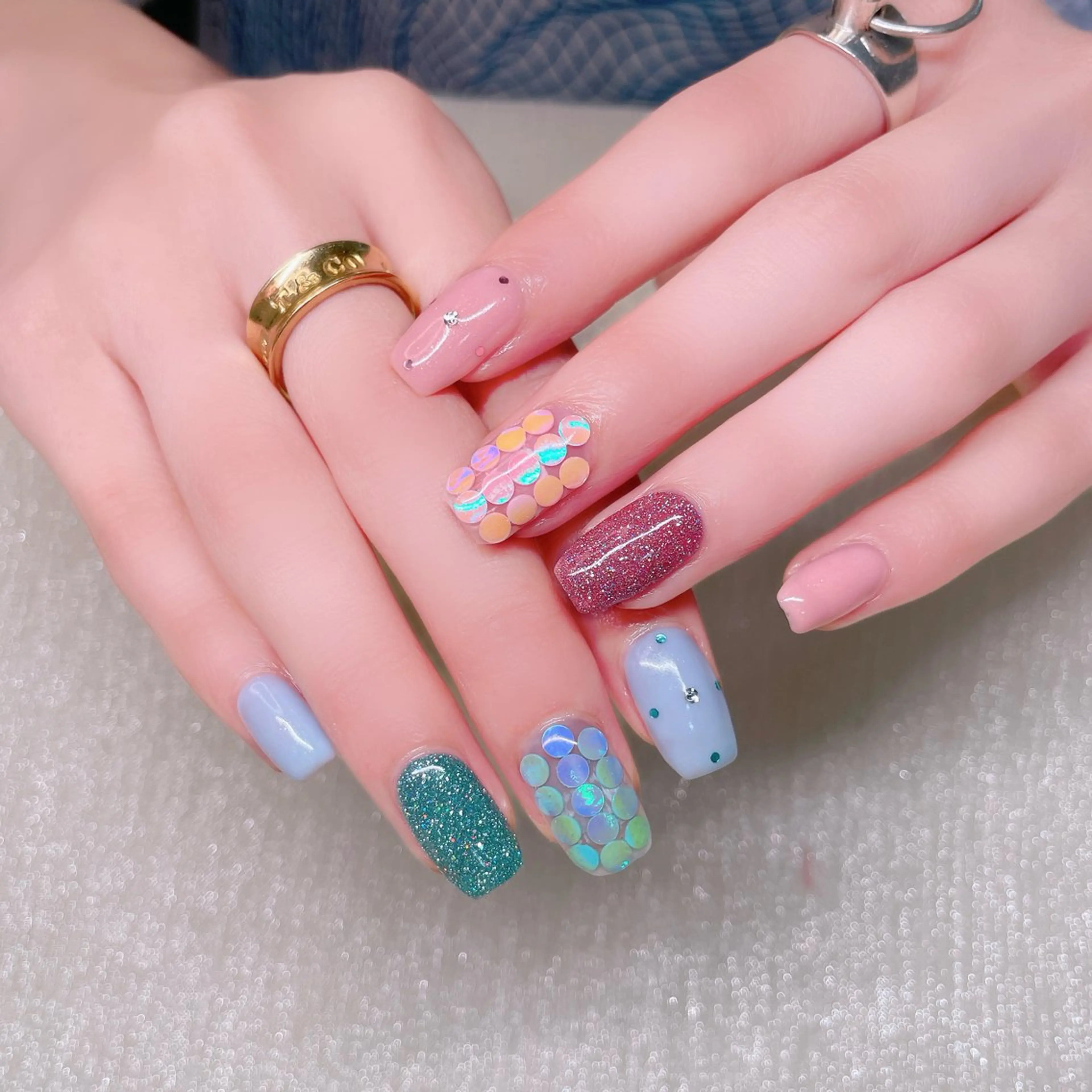 ネイル 長さ出し ハンドネイル Nailist SUZU所属・Nailist suzuのネイルデザイン