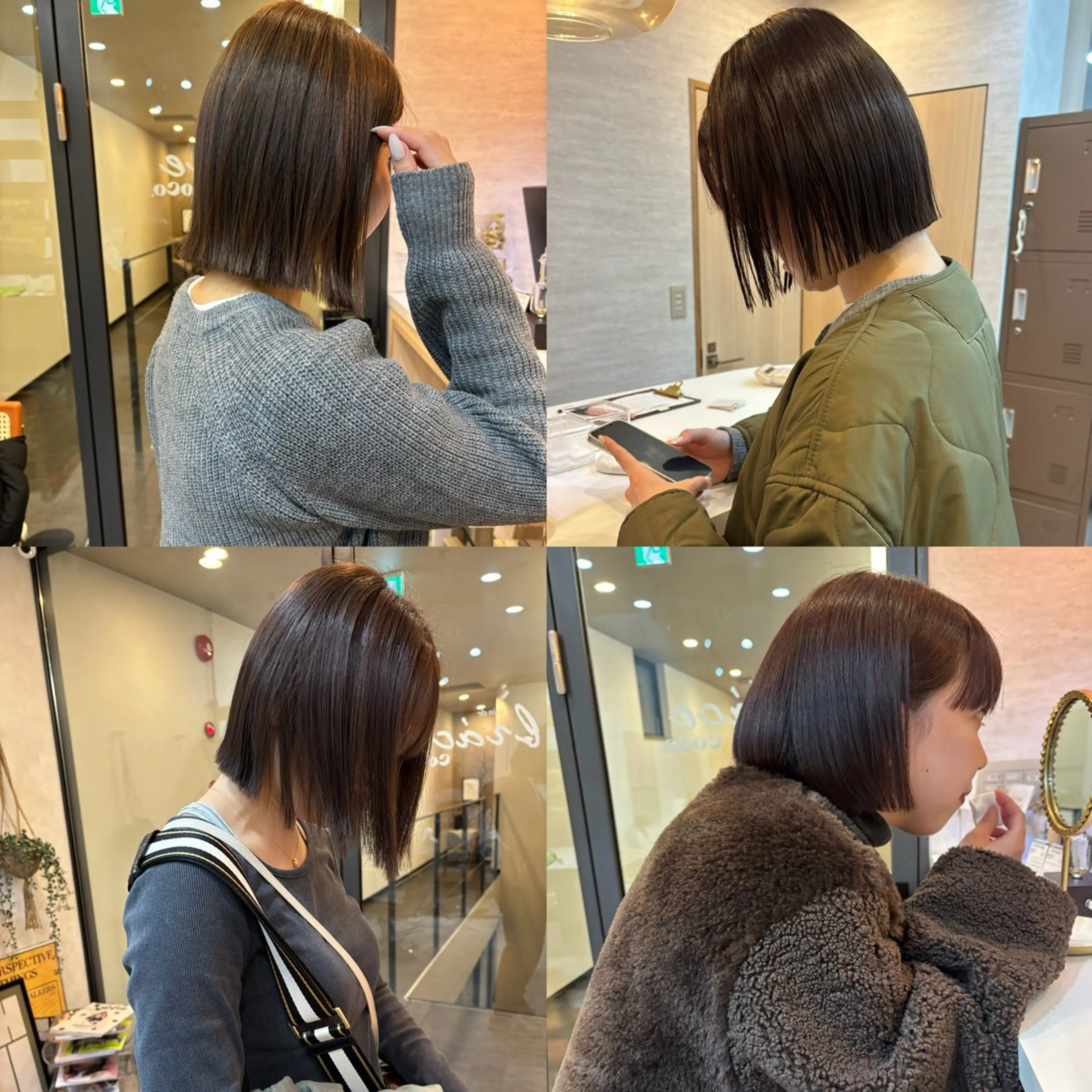 ショート 切りっぱなしボブ ボブ 似合わせボブカット/ 髪質改善/細川実知香のヘアスタイル