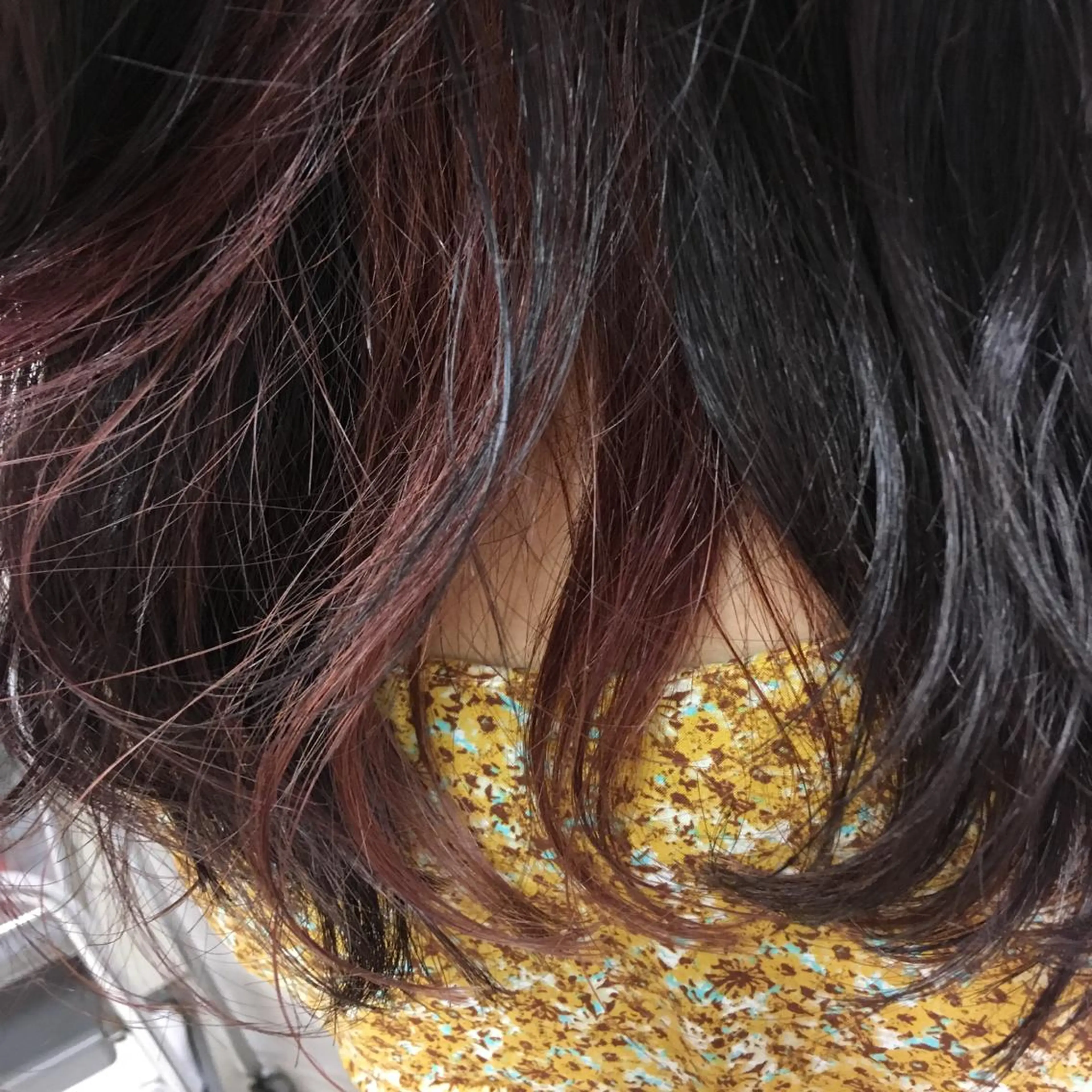 セミロング カラー ヘアアレンジ ヘアカラー トリートメント 【Sweep】おじま のぞみのヘアスタイル