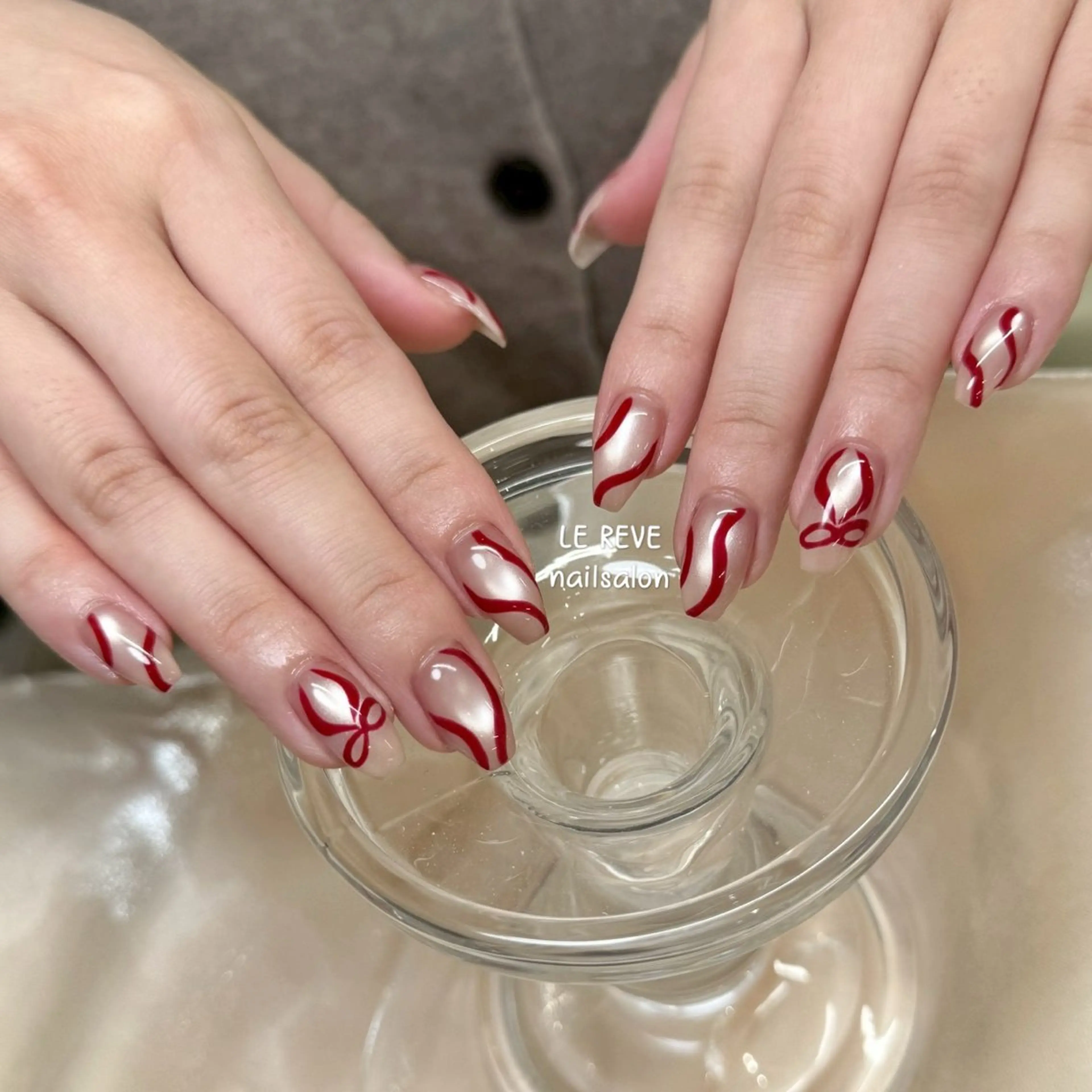 ネイル ハンドネイル LE REVE nailsalonのネイルデザイン