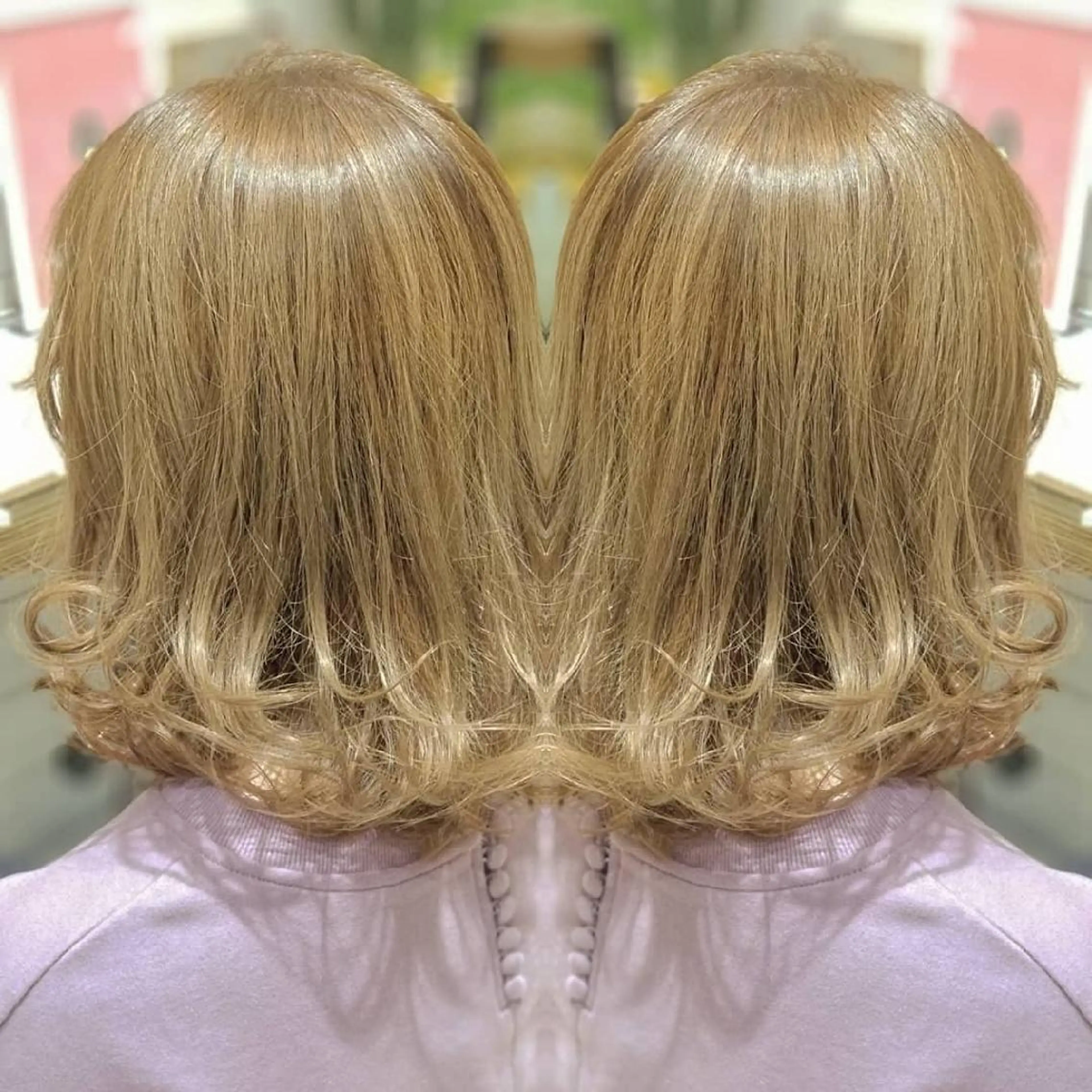 ミディアム カラー ベージュカラー HAIR&LIFESTYLELUKAHI所属・マエダ タクヤのヘアスタイル