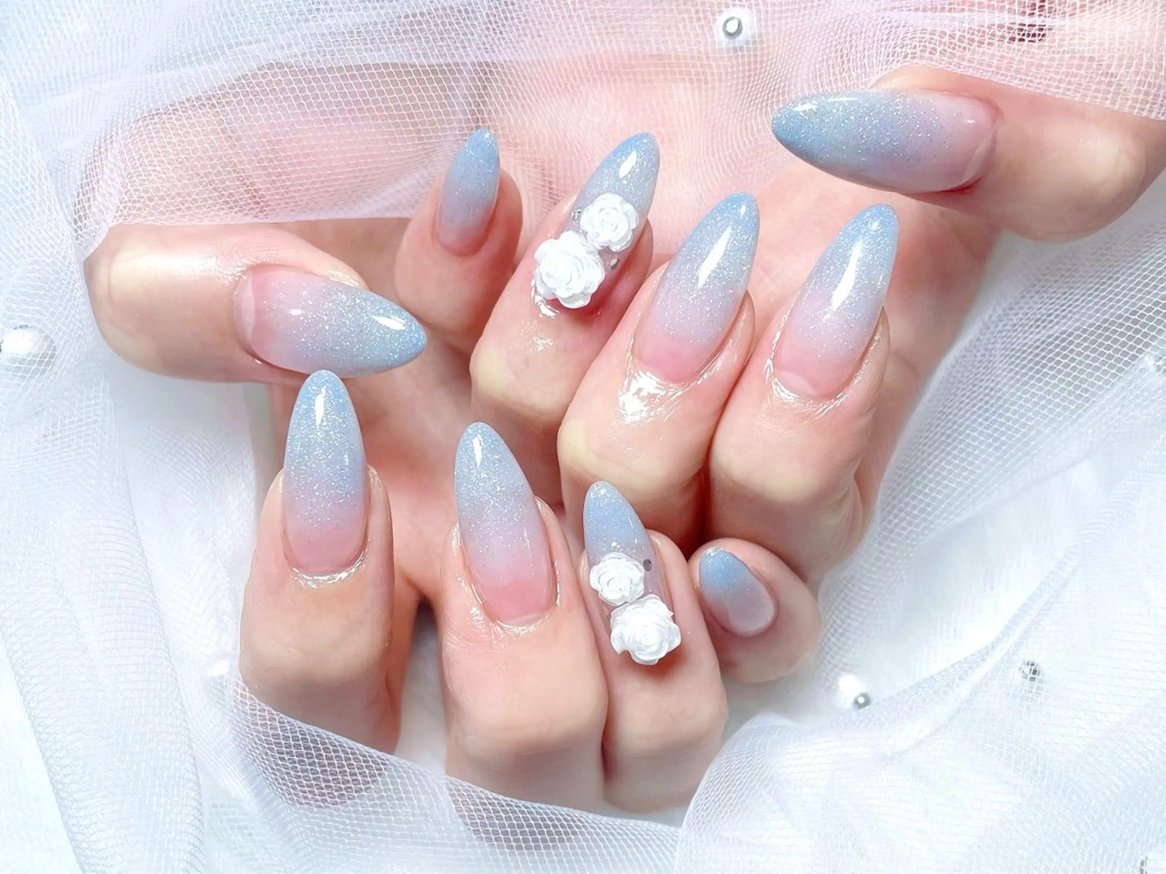 ネイル ハンドネイル ハンドケア SUN nail上本町のネイルデザイン