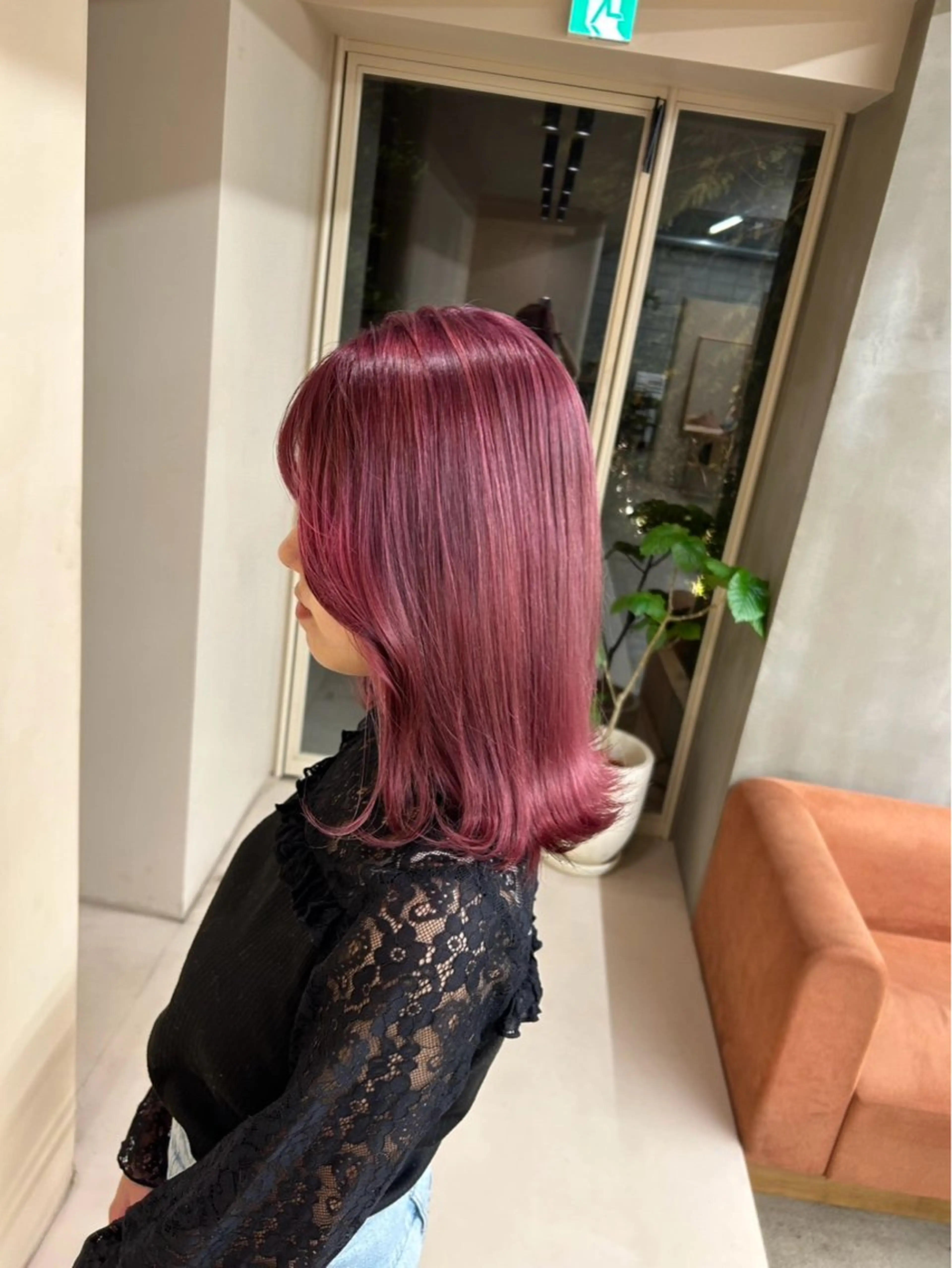 ミディアム カラー 齋藤 隼琉のヘアスタイル