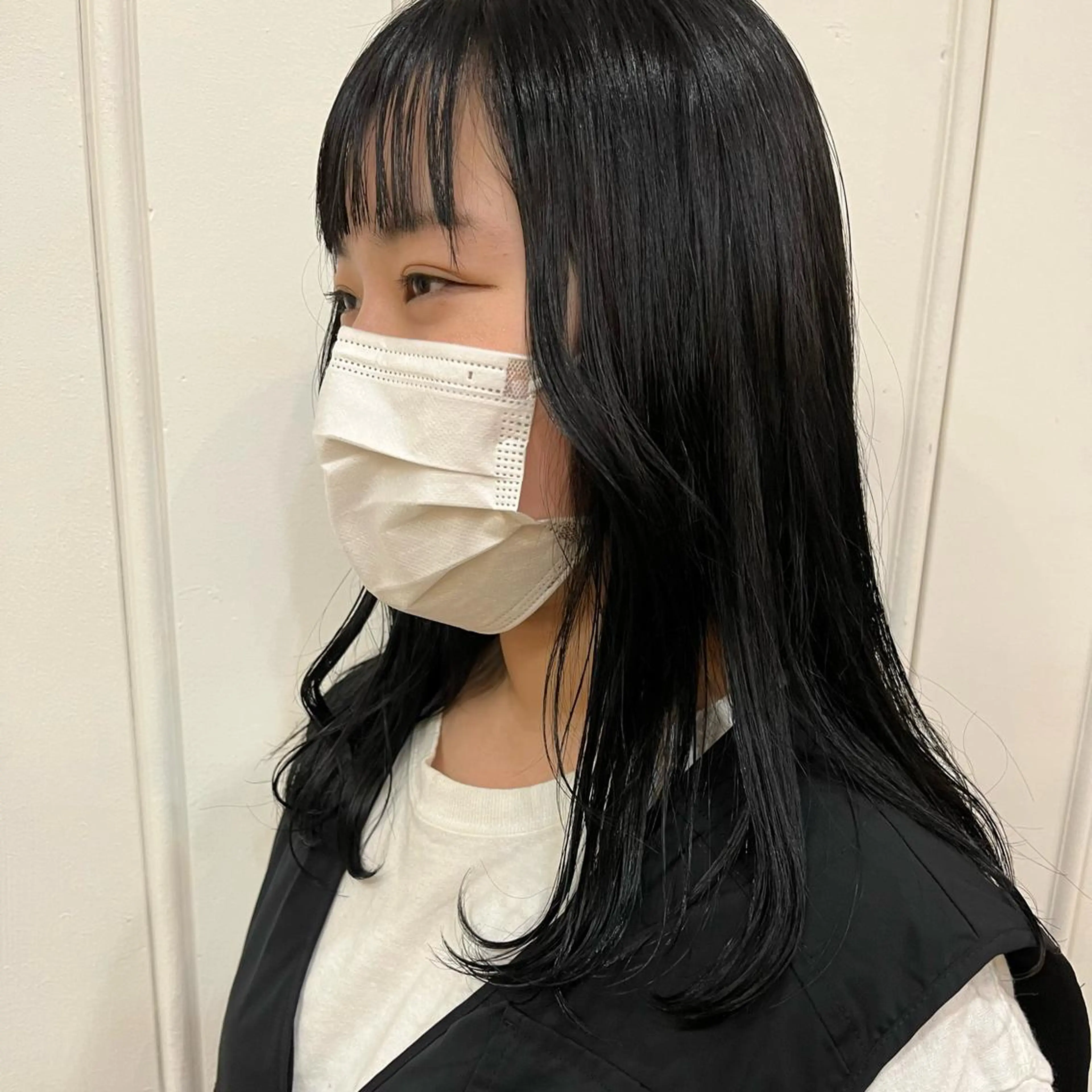 ロング カラー ヘアアレンジ メンズ メンズハイライト ブルーカラー ダブルカラー ハイライトカラー ハイライト GO TODAY シェアサロン 表参道Flos店所属・nishi fuyumiのヘアスタイル