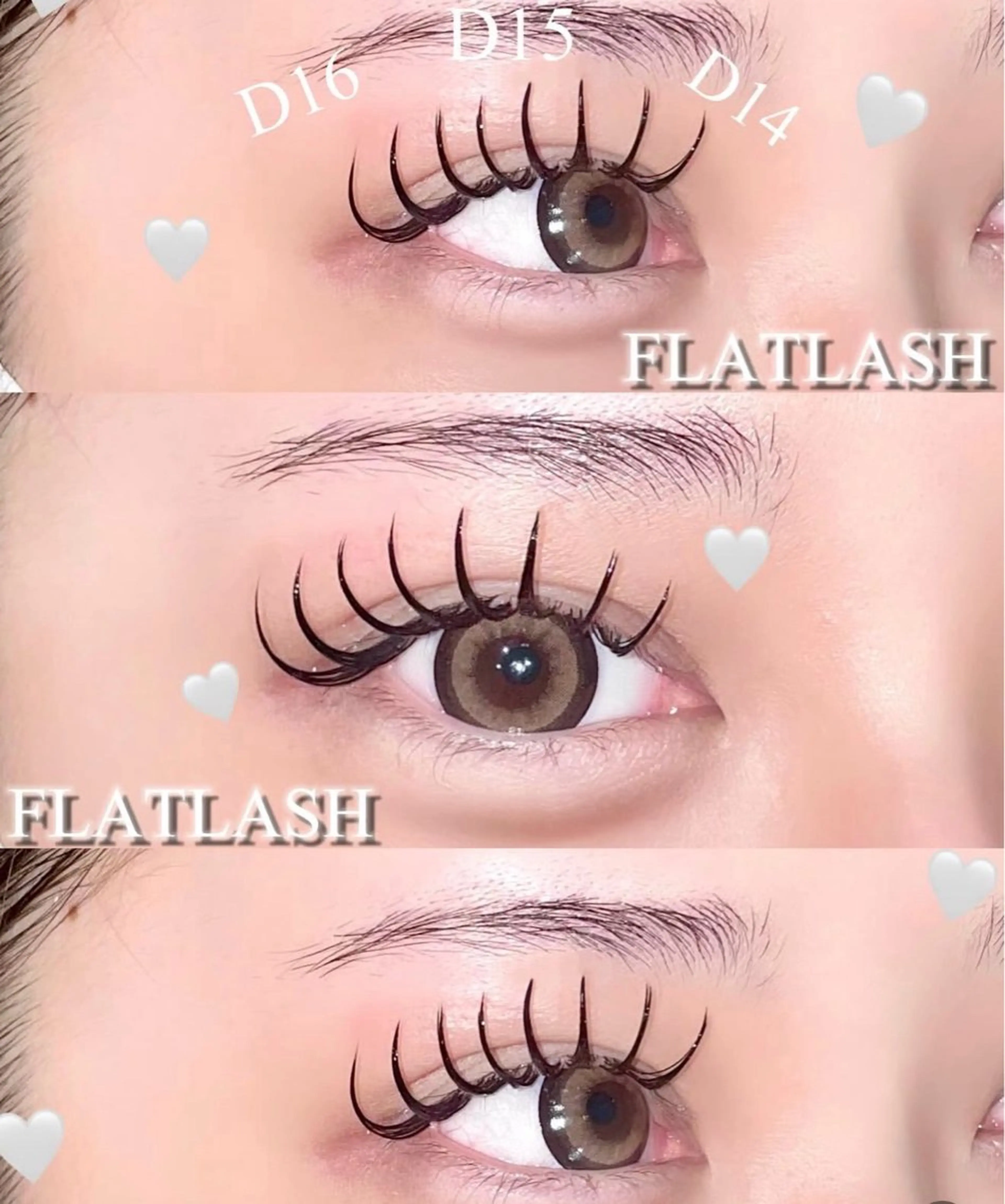 マツエク・マツパ 付け放題 フラットラッシュ 出来 真澄のマツエク・マツパデザイン