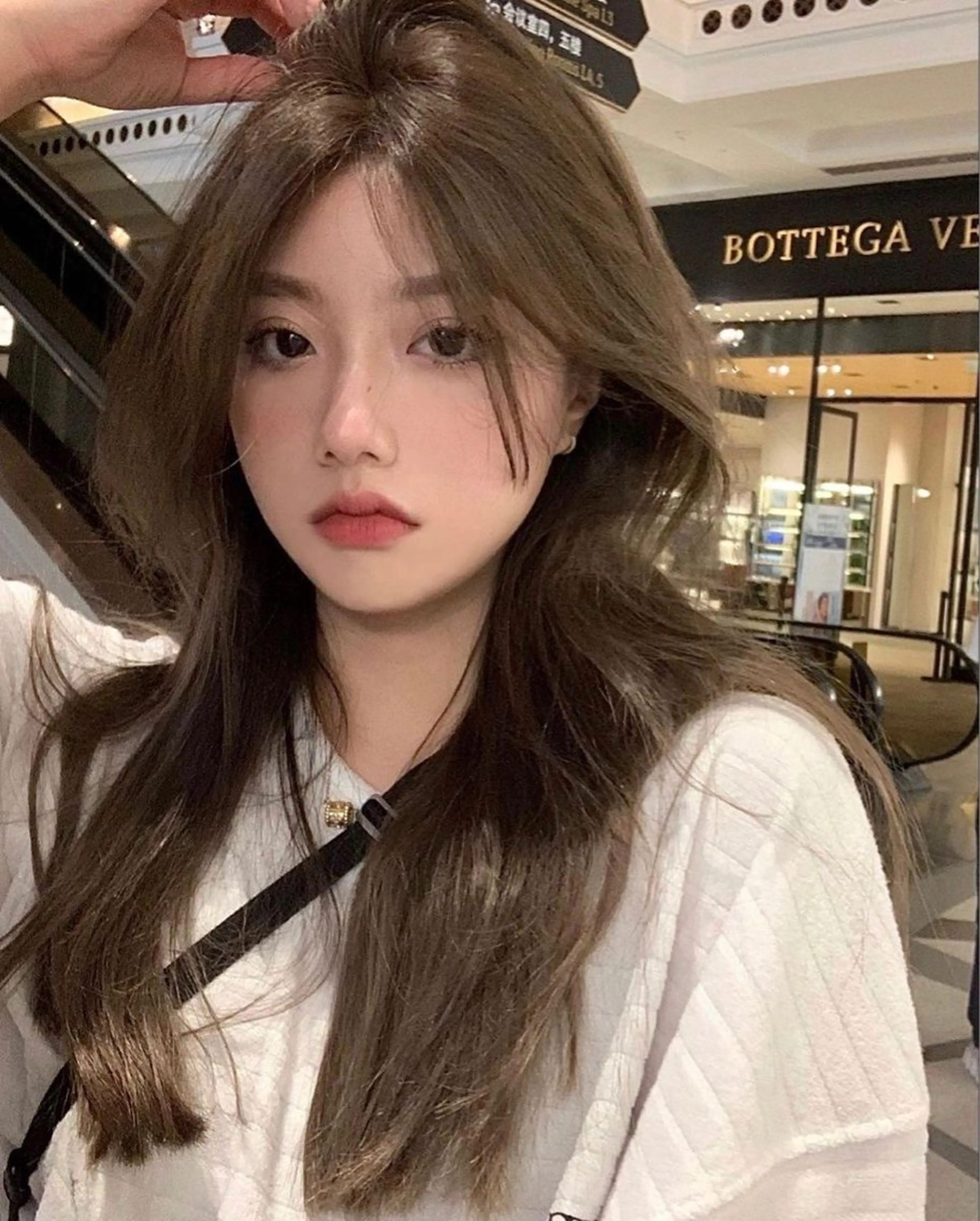 ミディアム カラー カット ヘアカラー 韓国レイヤーカット /REIのヘアスタイル