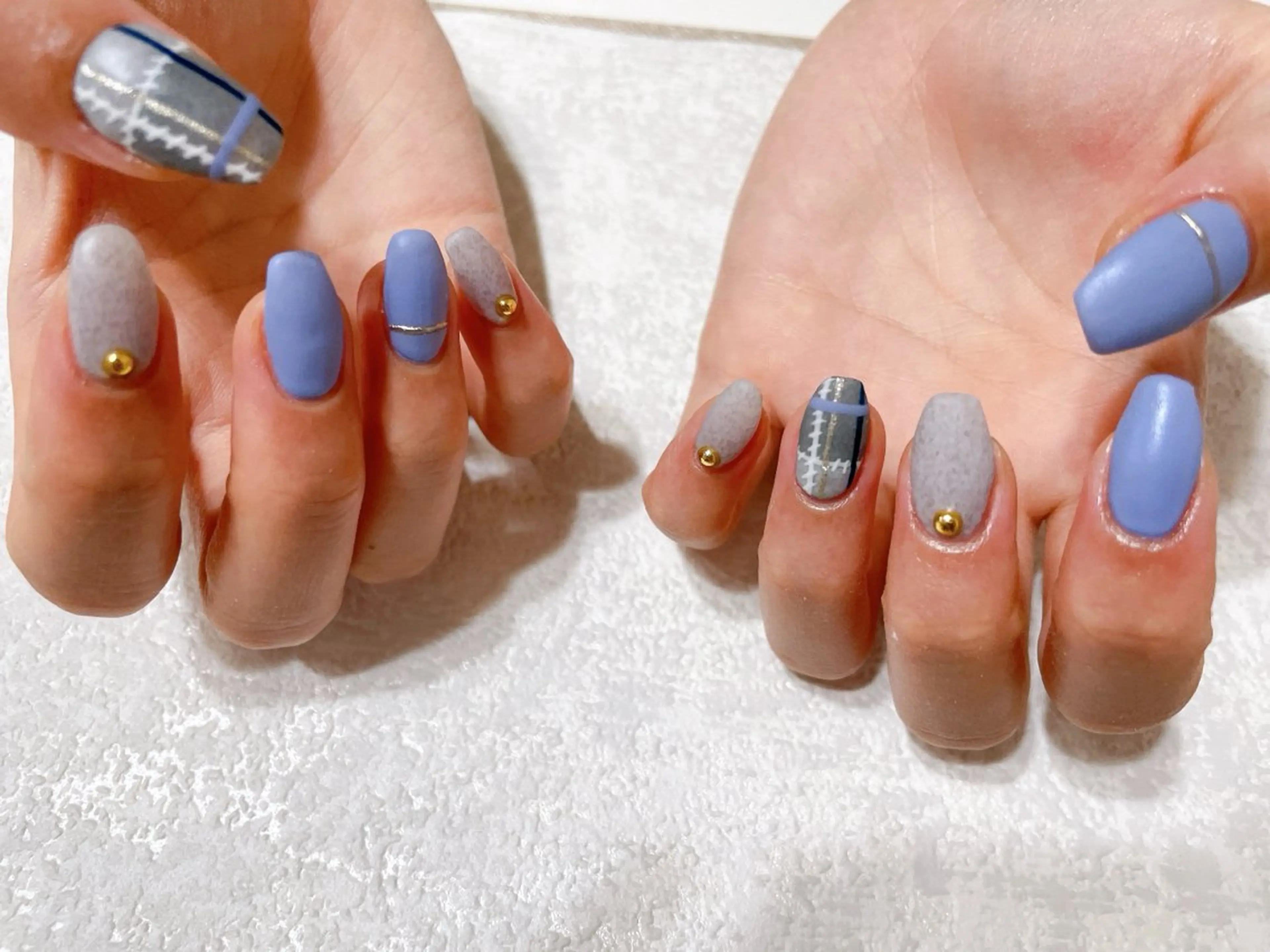 ネイル ジェルネイル 韓国ネイル パラジェル 冬ネイル kikinail 溝の口のネイルデザイン