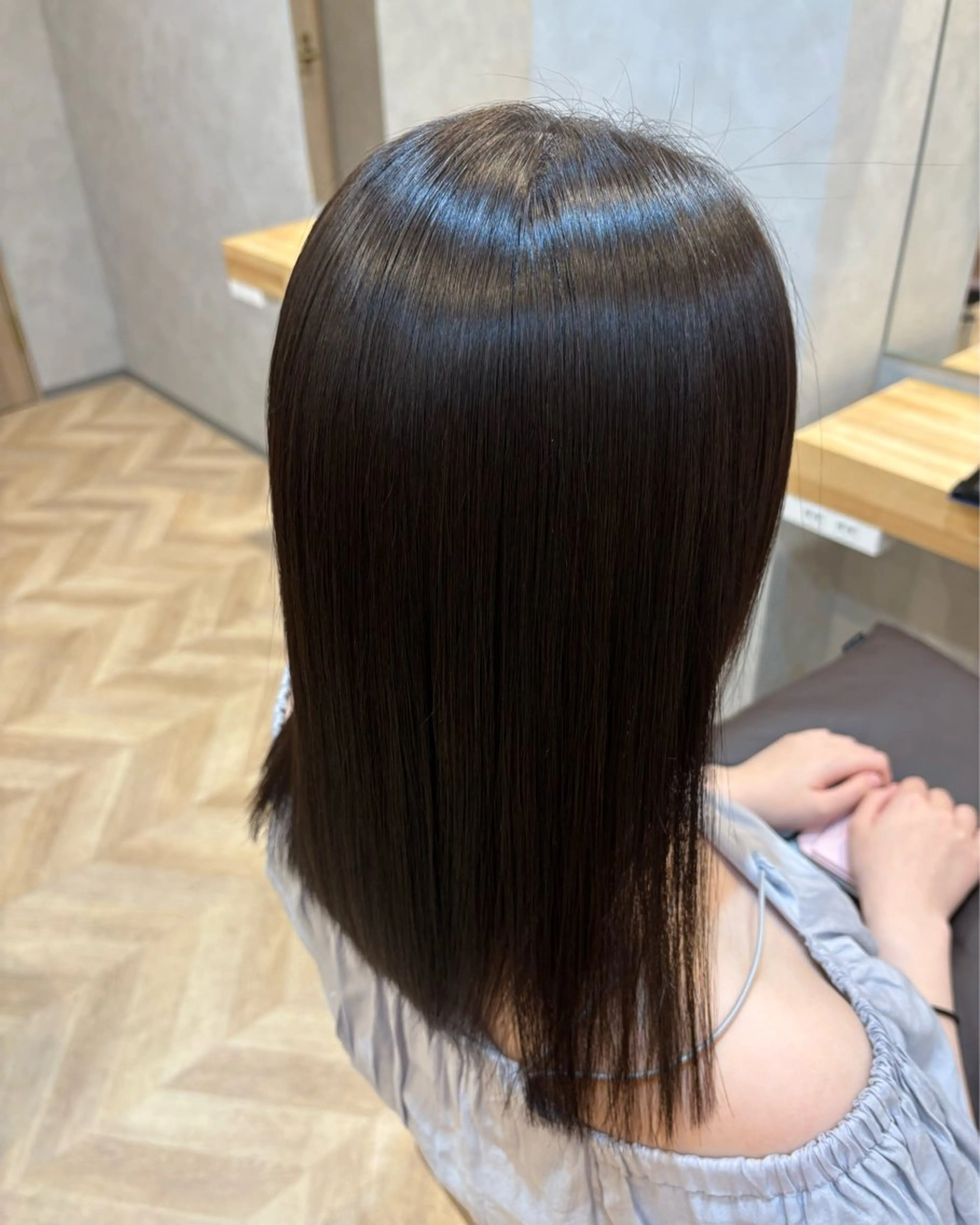 ロング EXCIA大宮所属・秋元 聖那のヘアスタイル