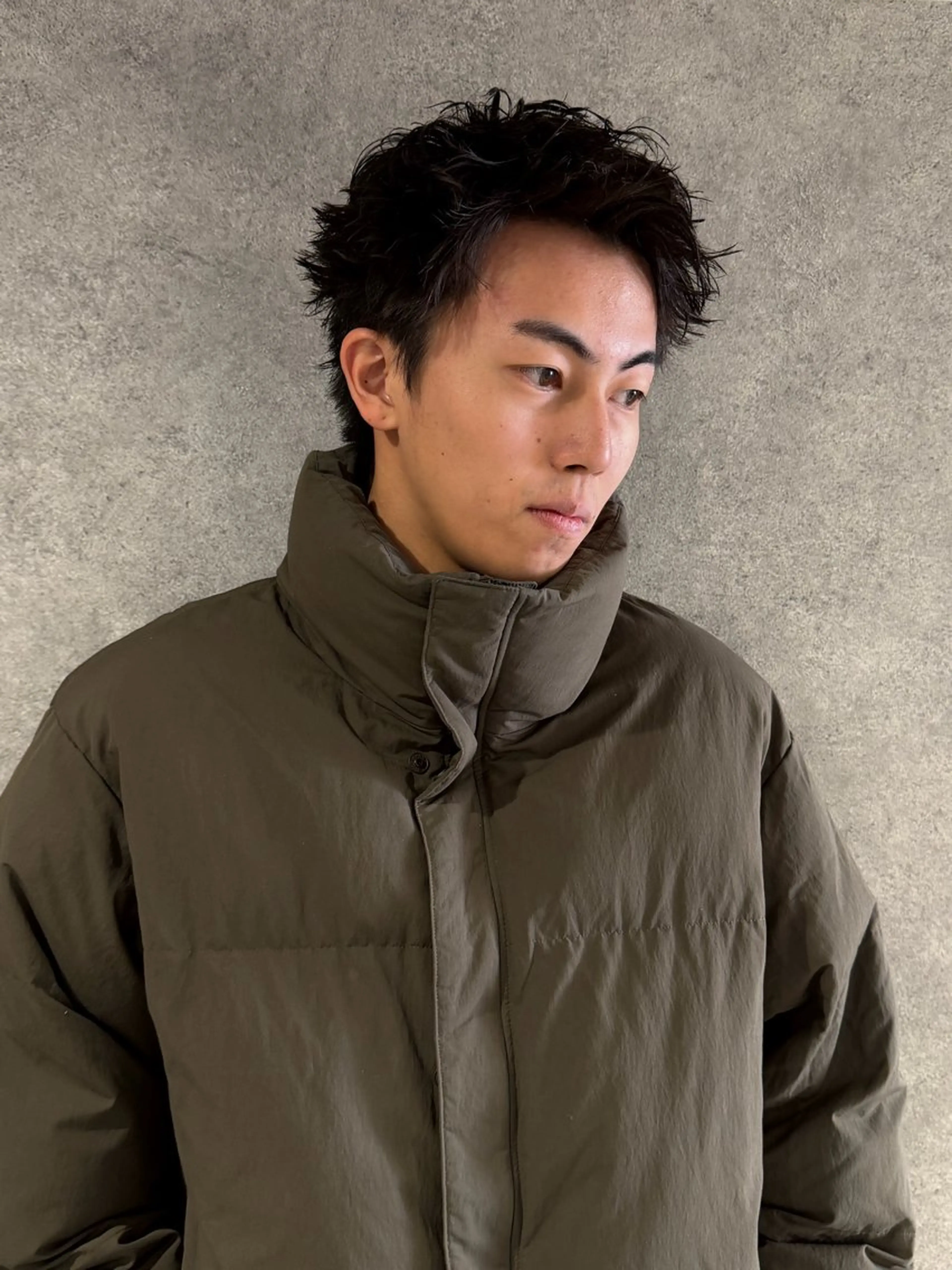 ショート パーマ ショートヘア カット パーマ メンズカット/シャ ドウパーマ/KOBAのヘアスタイル