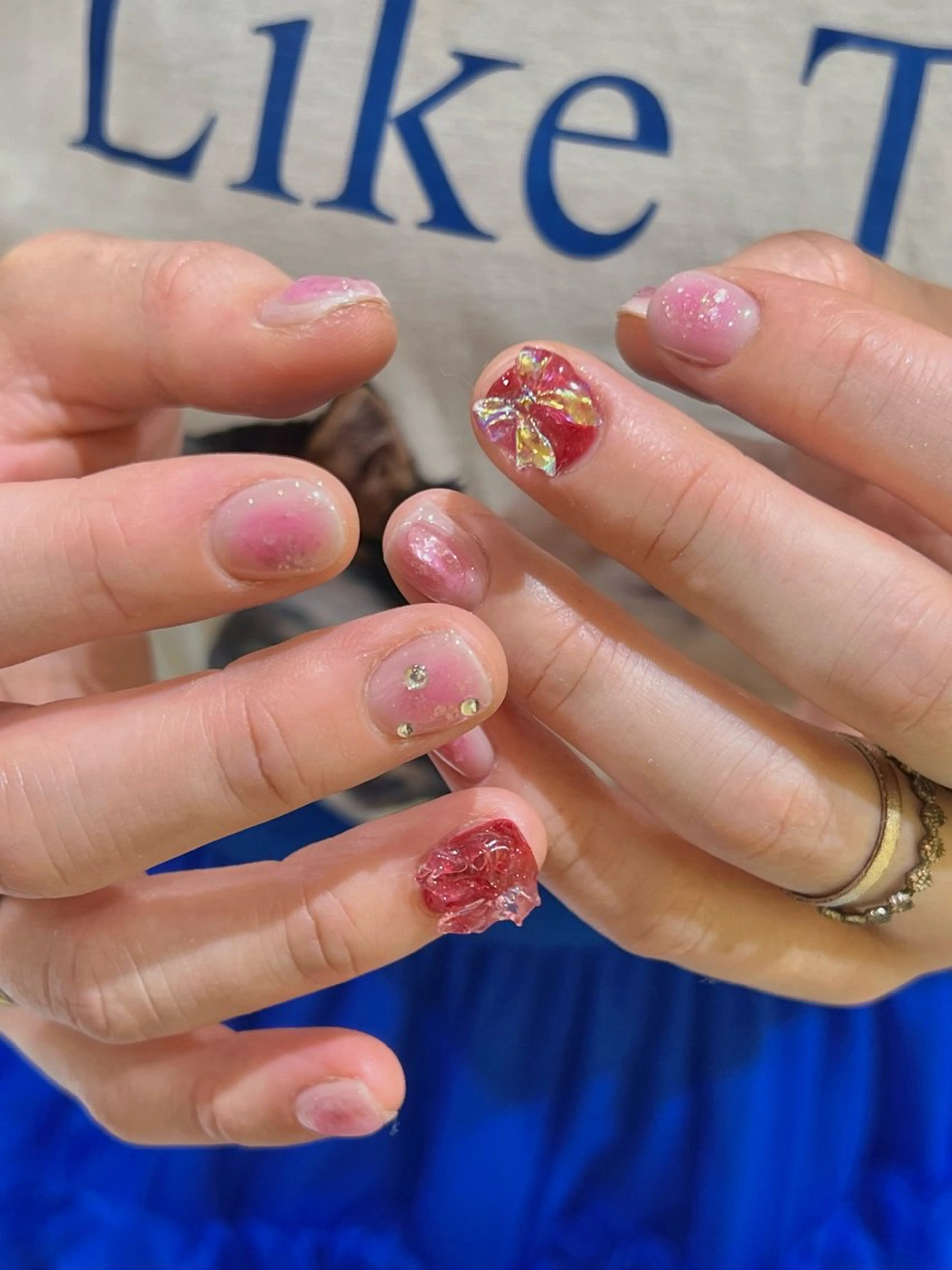 ネイル 持ち込み GO TODAY シェアサロン　渋谷店Orla店所属・yurina nailのネイルデザイン